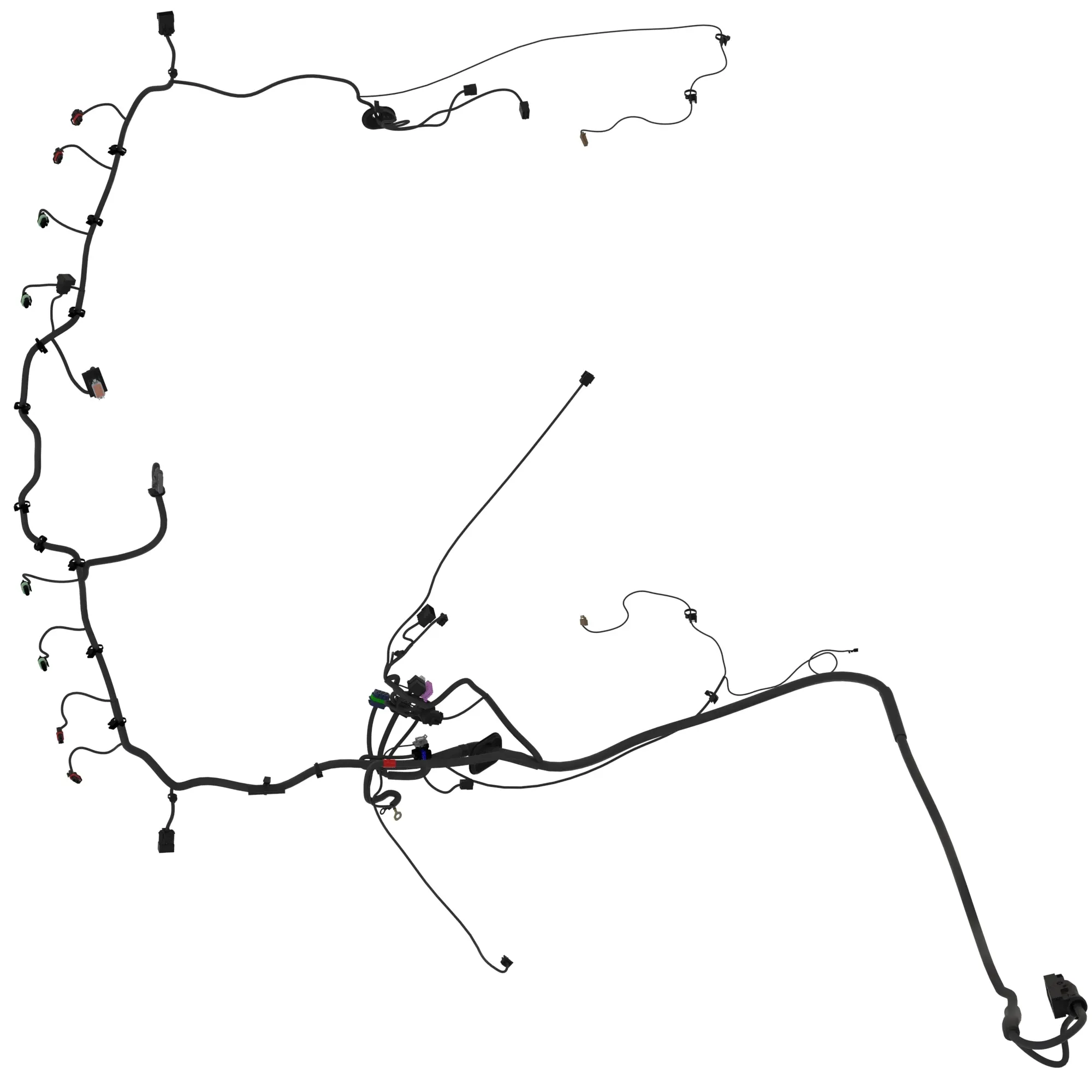 John Deere Cab Roof Wiring Harness - AXE69155
