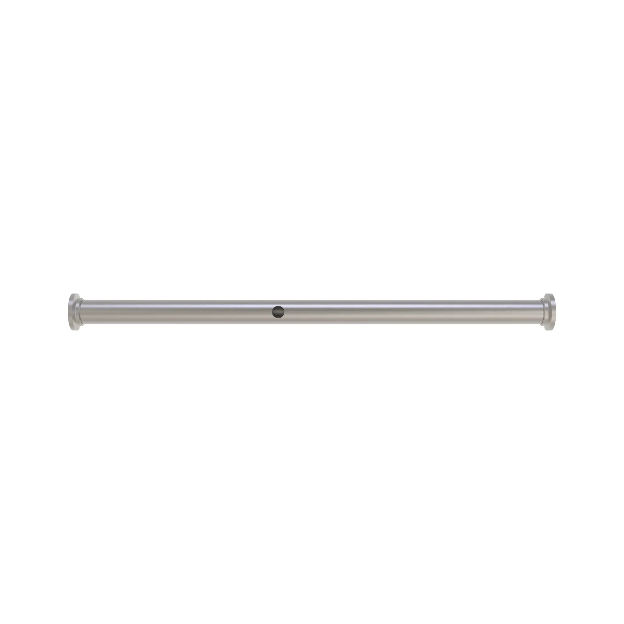 20" SS SPRAY PIPE,  1 HOLE x 2 FLANGE