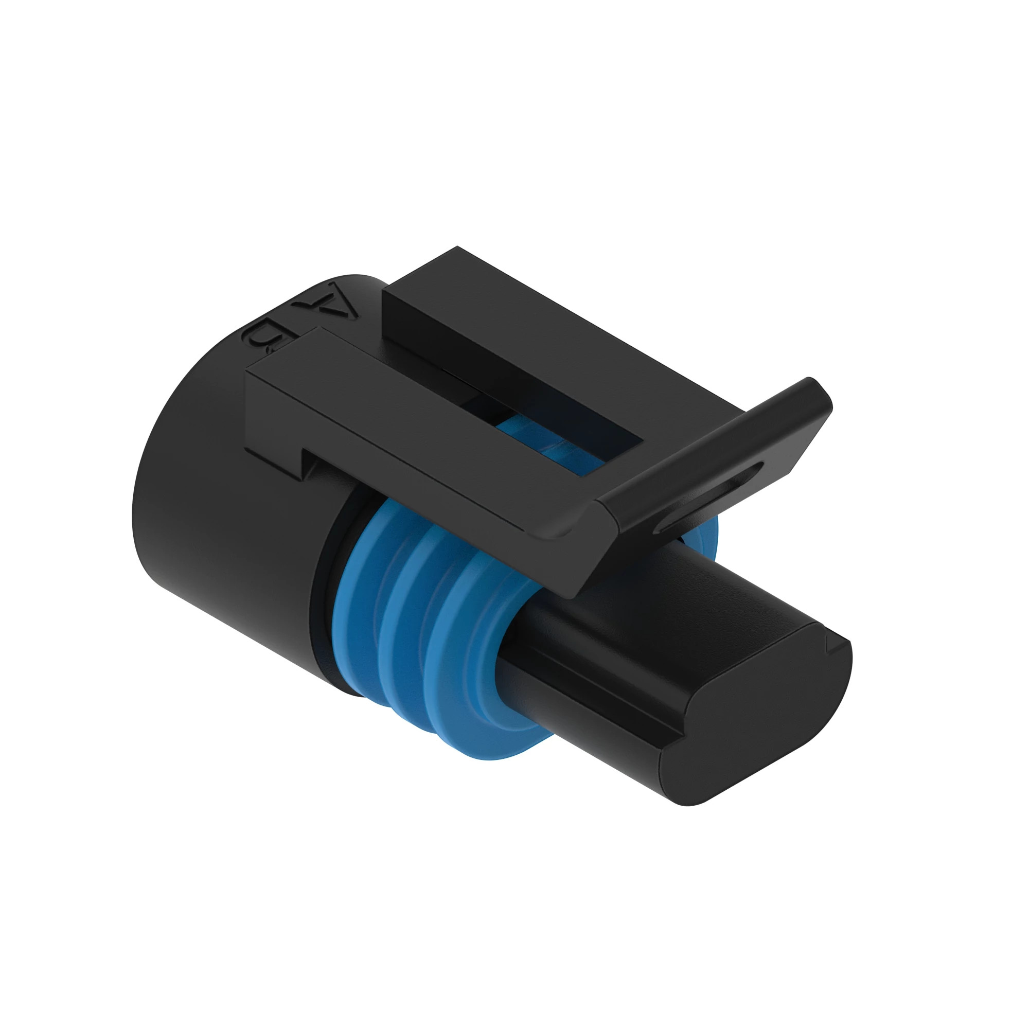 CONN DELPHI MP150 2W FS BLK PLSTC