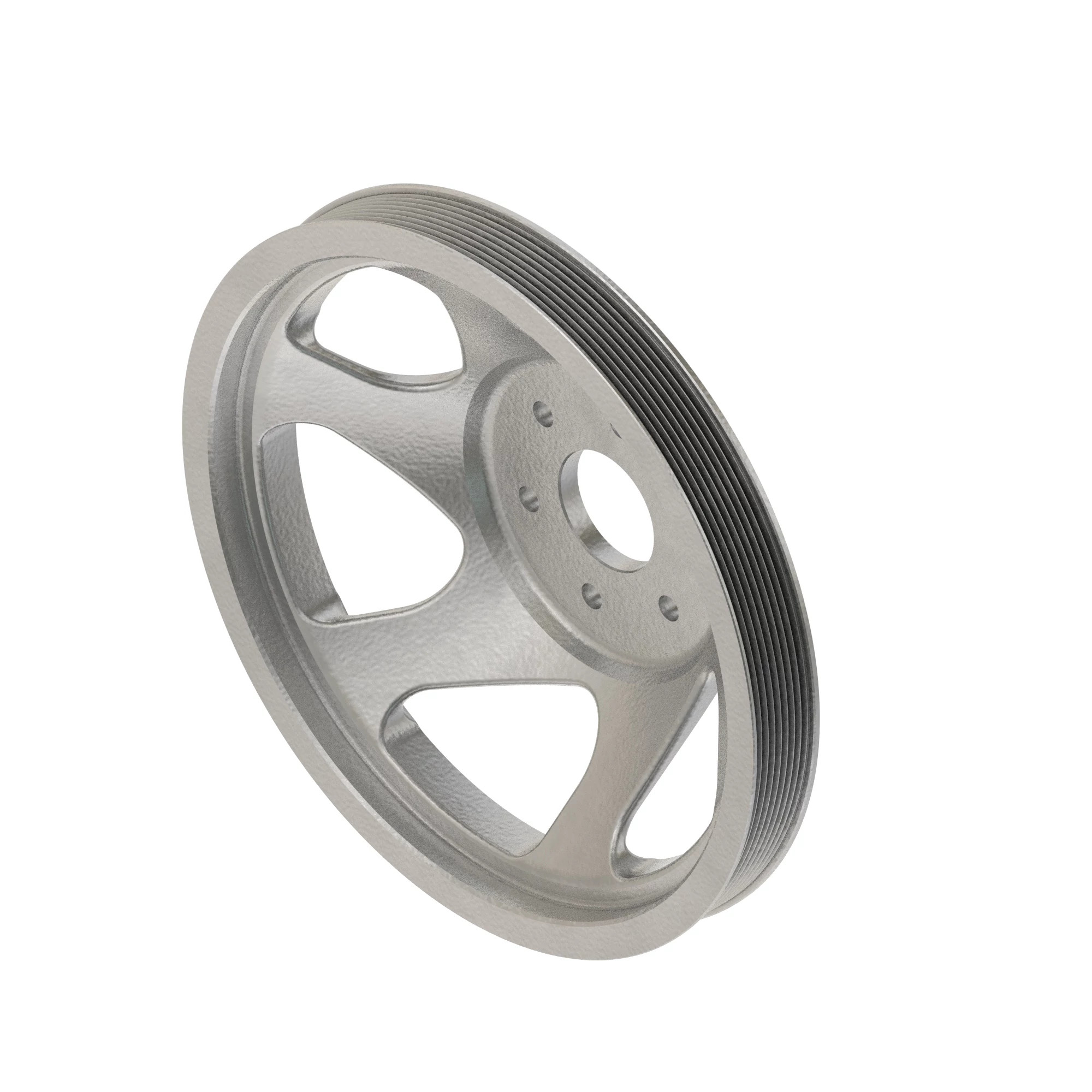 ⚙️ T195735: Polea Impulsora del Ventilador del Motor John Deere 🚜