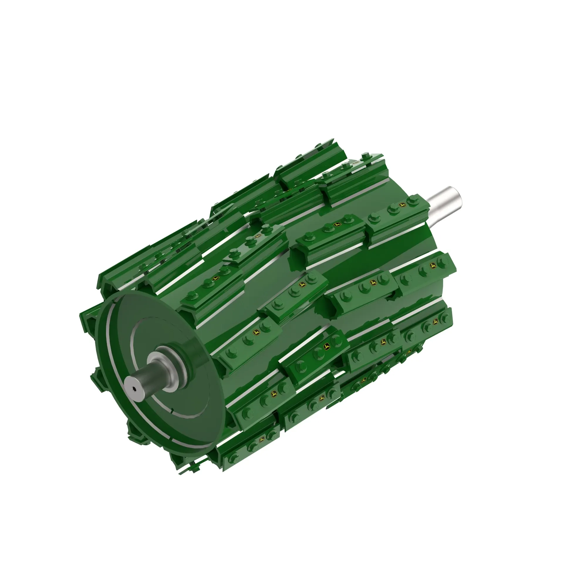 John Deere Wide Heavy Duty Kernel Processor Cutterhead Unit, 40 Knives - AZ103747