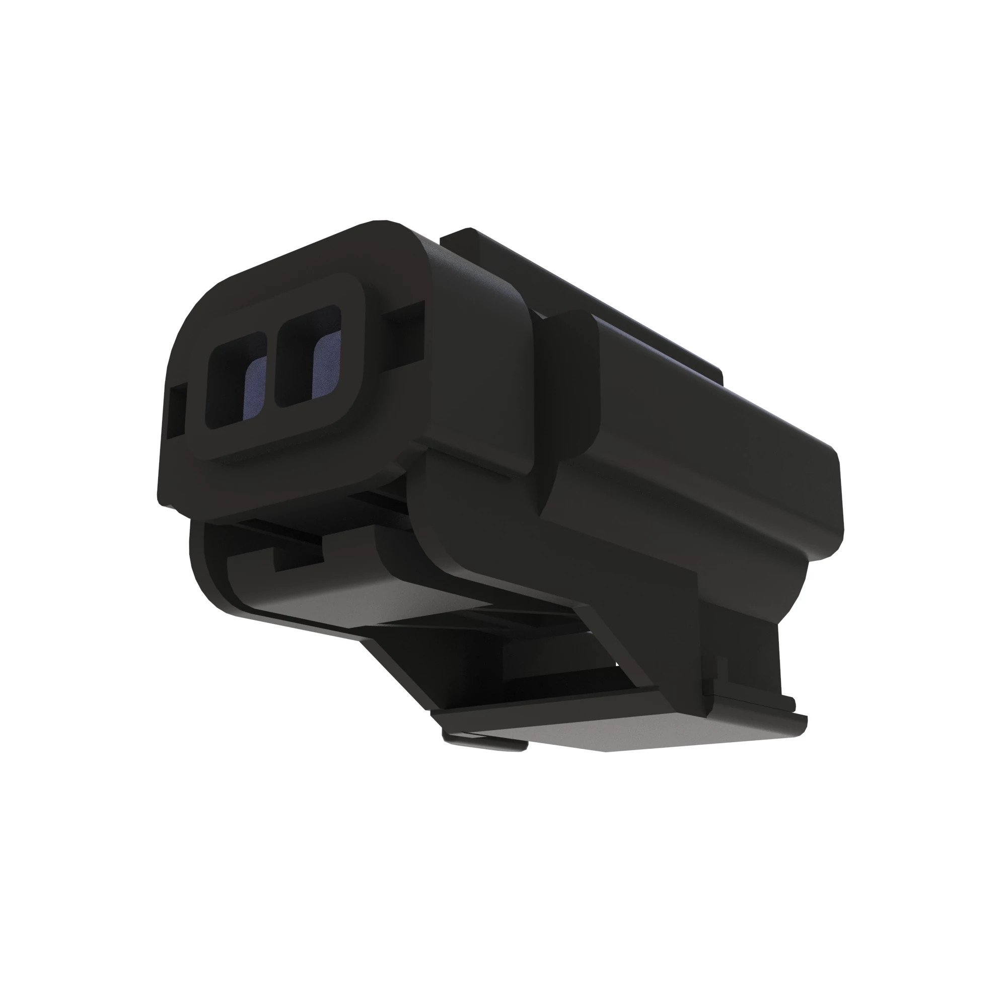 FCI APEX 2.8 2W FEM SLD BLK PLSTC