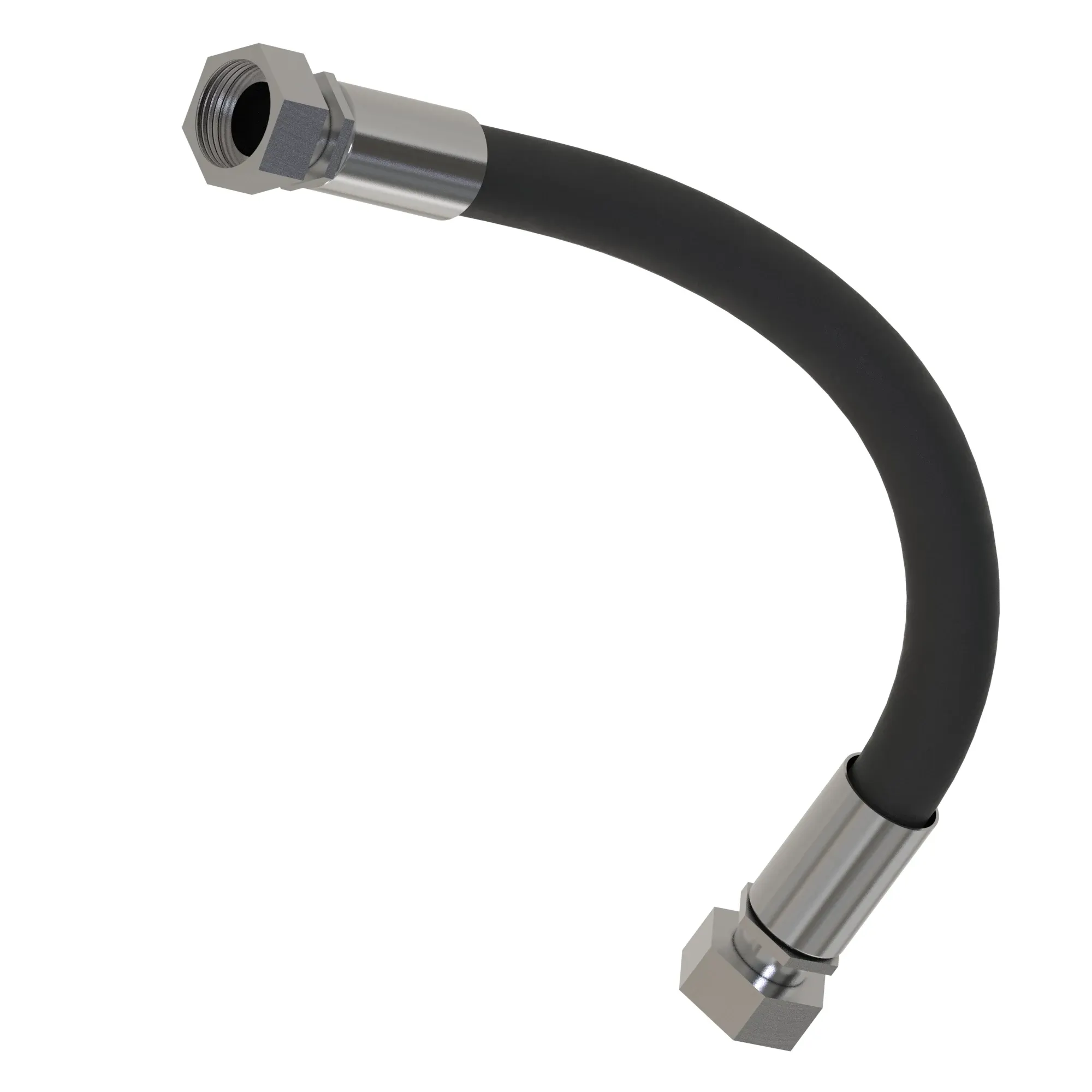 John Deere Transmission Cooler Hydraulic Hose - AT548091