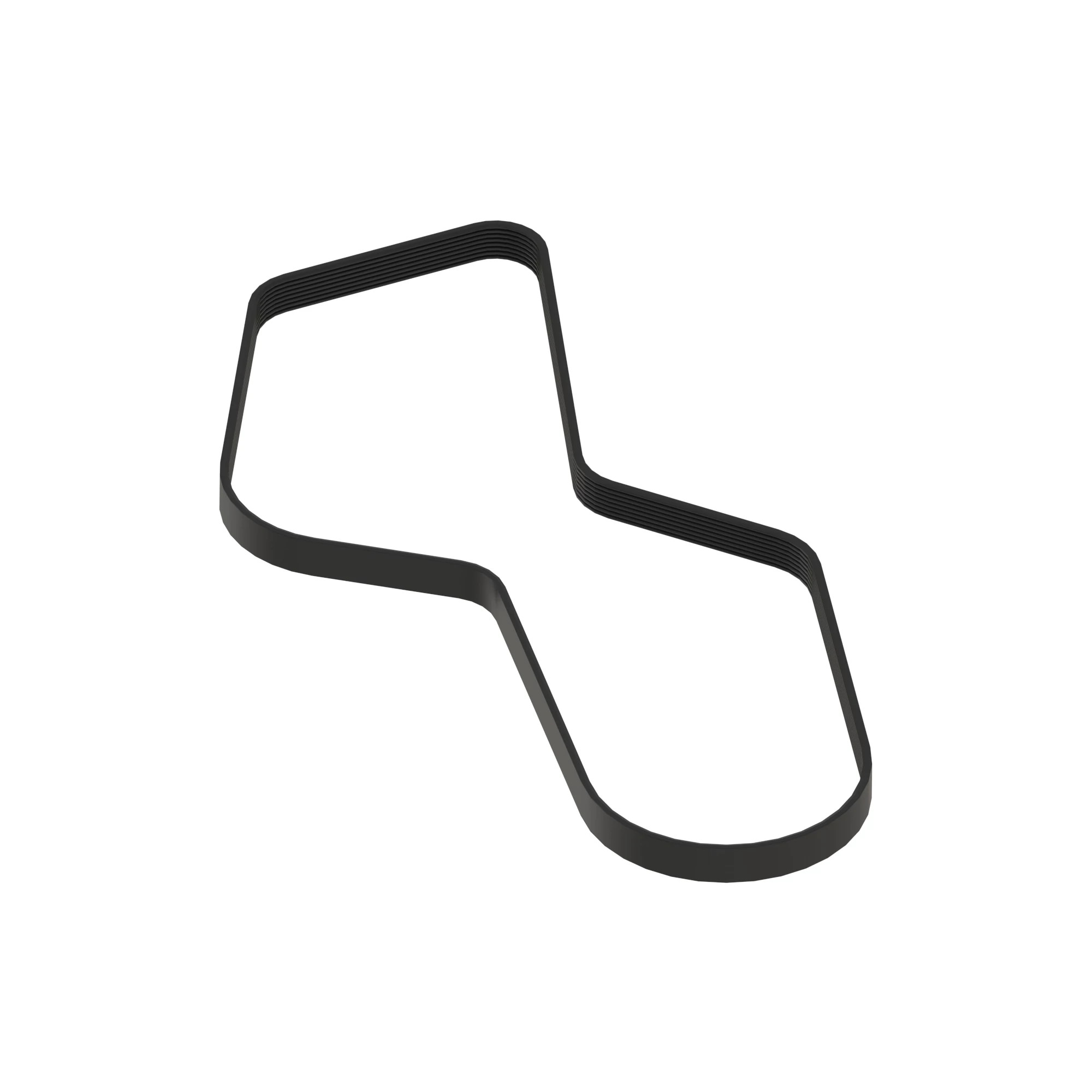 John Deere Engine Fan V-Belt, Effective Length 1680 mm (66.1 inch) - R533596