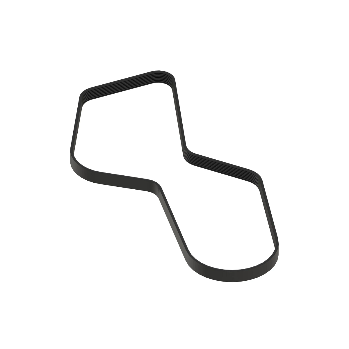 John Deere Engine Fan V-Belt, Effective Length 1680 mm (66.1 inch) - R533596