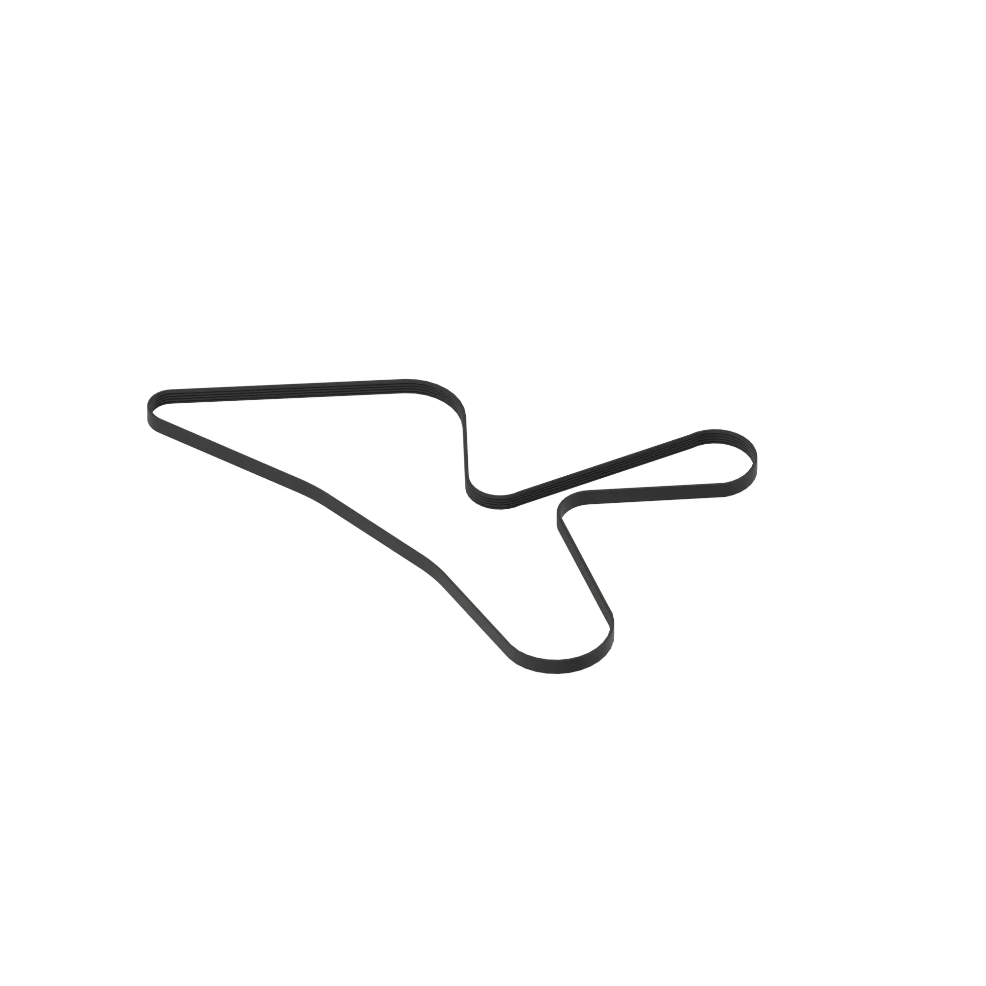 John Deere Engine Fan Drive V-Belt, Effective Length 2405 mm (95 inch) - R134594