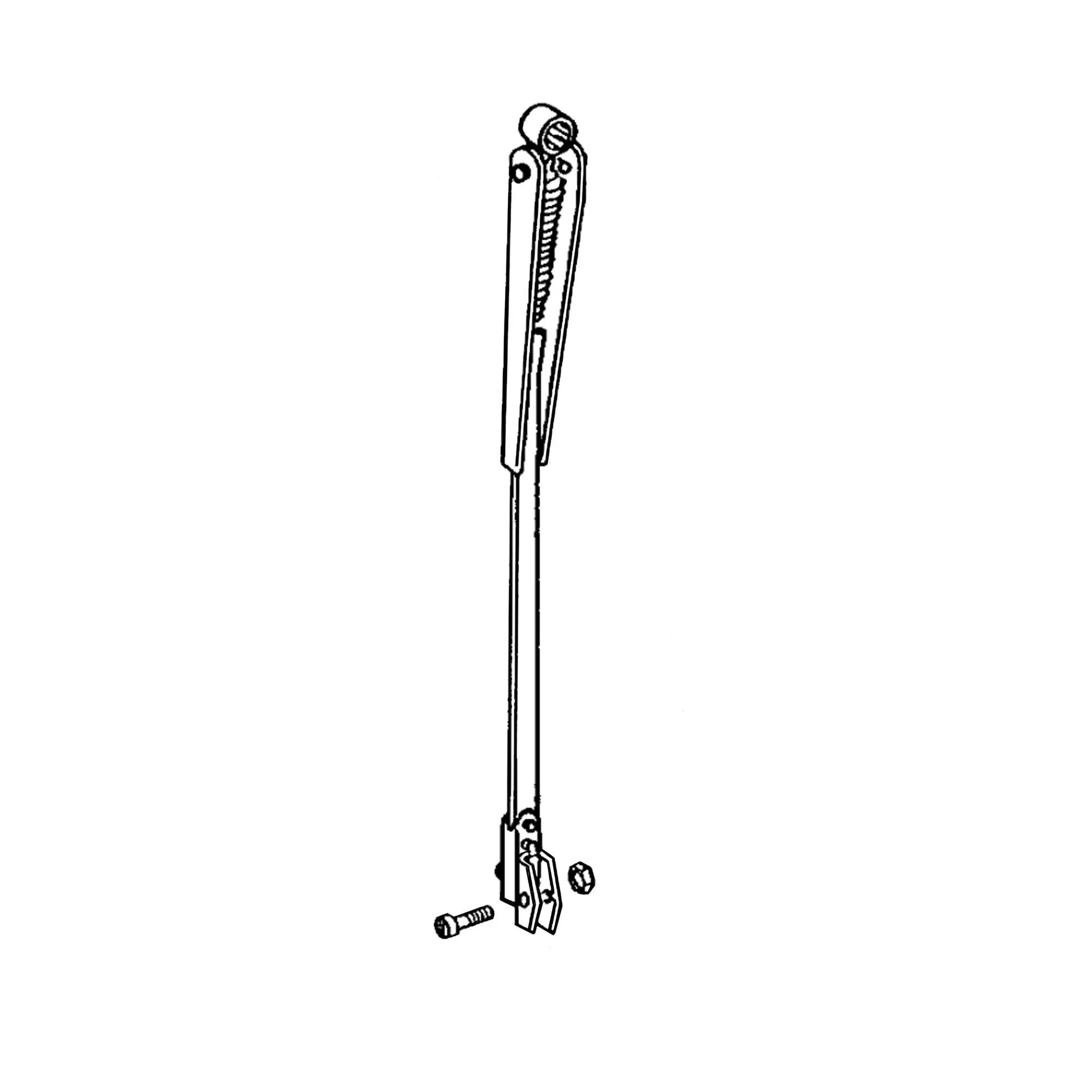 John Deere Left Side Windshield Wiper Arm, 355.5 mm Length - AR56692