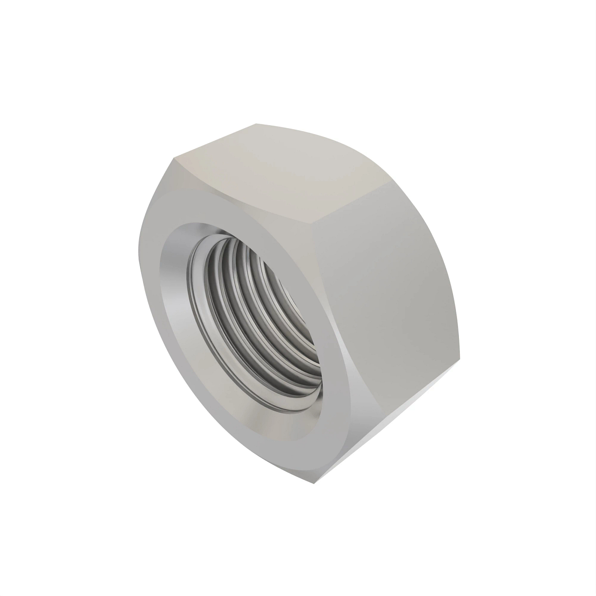 John Deere Hexagonal Lock Nut, 11.125 mm (7/16") - H80440