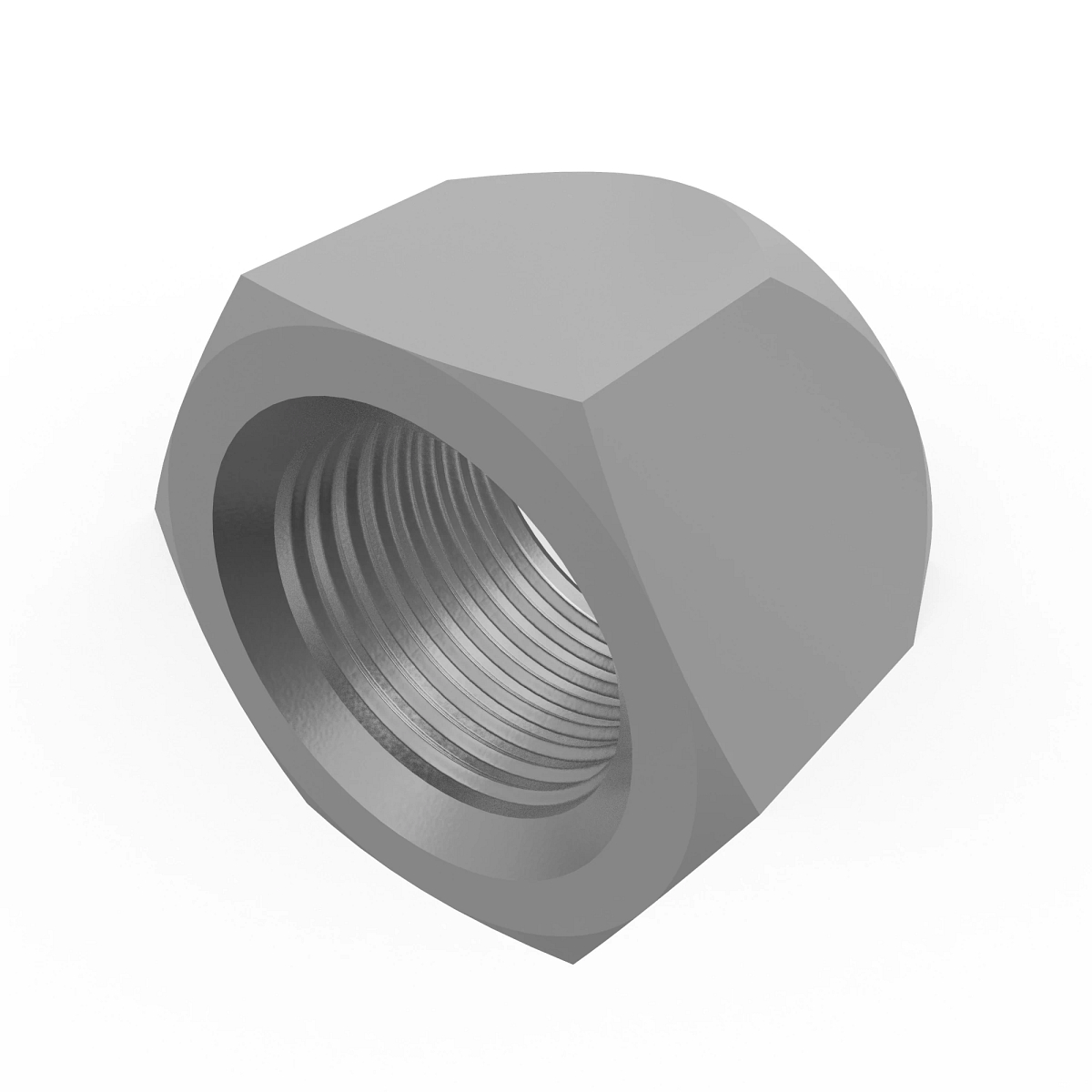 John Deere Hexagonal Lock Nut, M14 - 14M7571