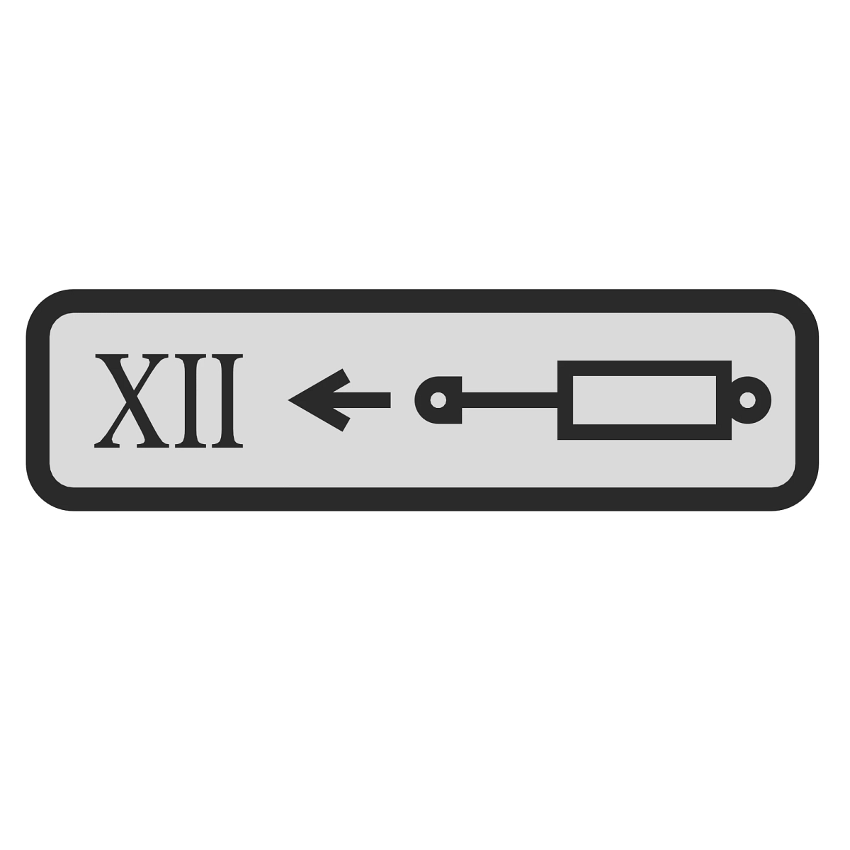 Label, Coupler Xii Outlet, Extend