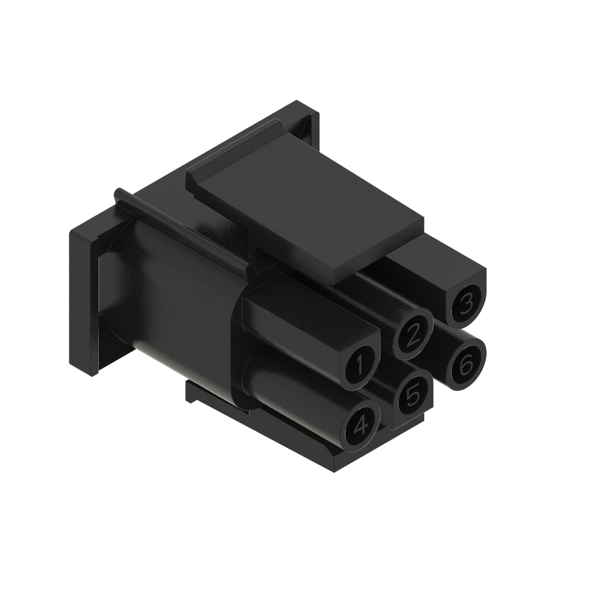 TYCO MATE-N-LOK 6WAY PLUG