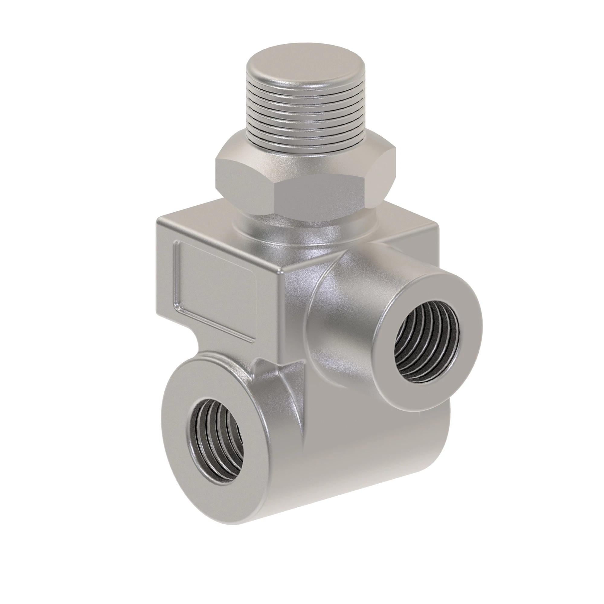 John Deere Hydraulic Oil Line Pressure Relief Valve - AT18944