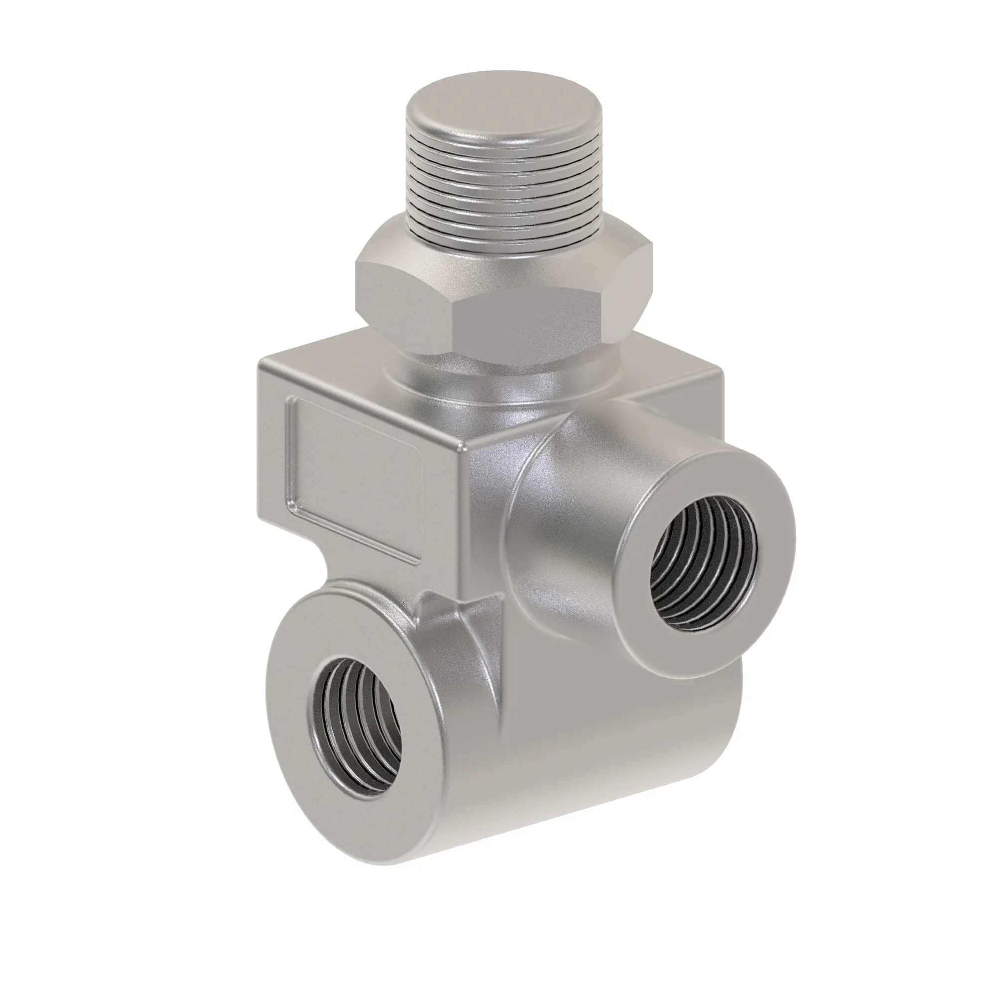 John Deere Hydraulic Oil Line Pressure Relief Valve - AT18944