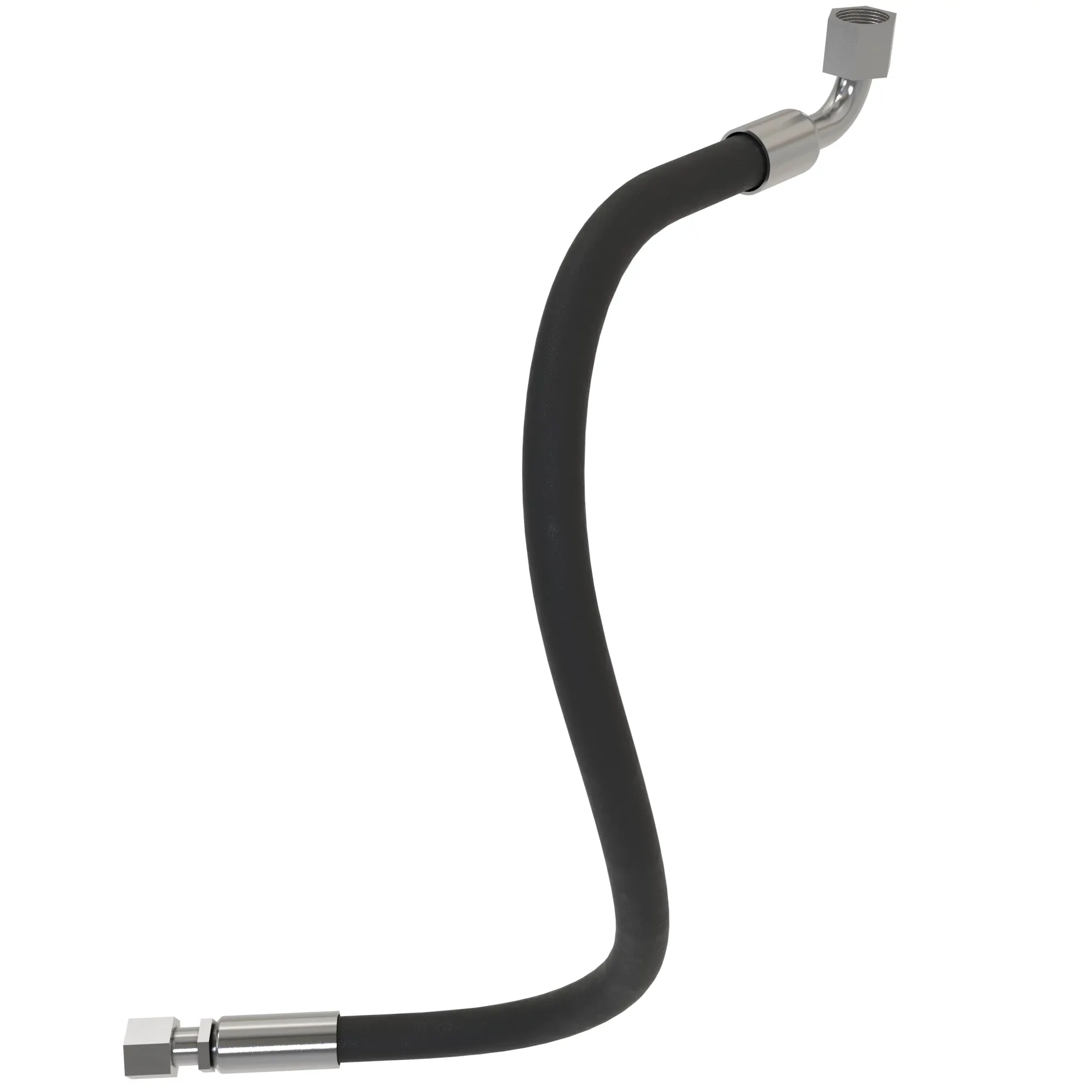 John Deere Chaff Spreader Pump to Valve Hydraulic Hose - AH152871