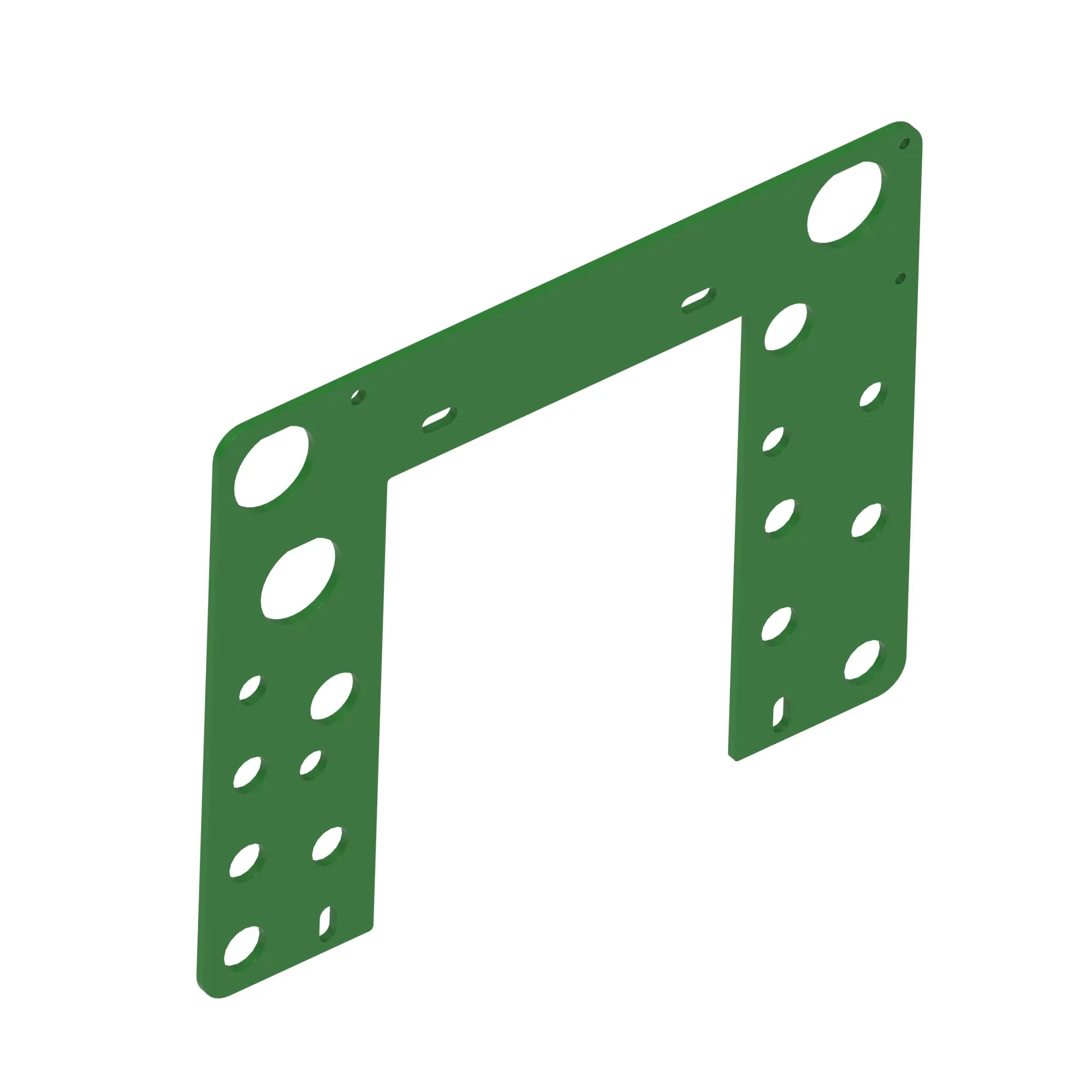 John Deere 2 Point Hitch Bulkhead Bracket - A100181