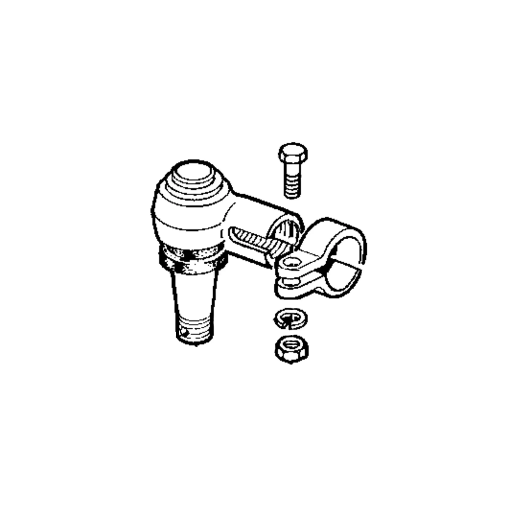 John Deere Steering Cylinder Tie Rod End - AZ28776