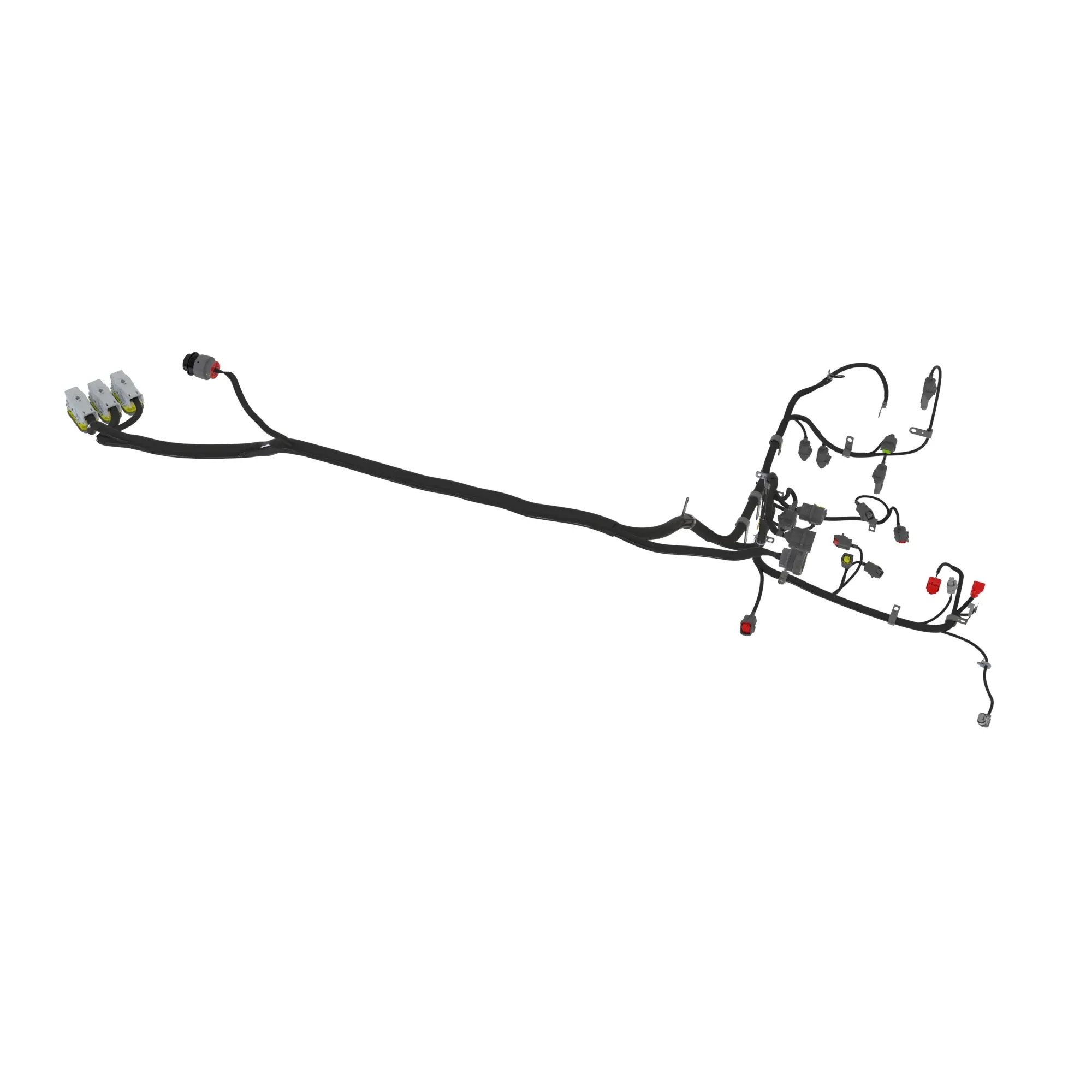 John Deere Electronic Control Unit Wiring Harness - DZ111625