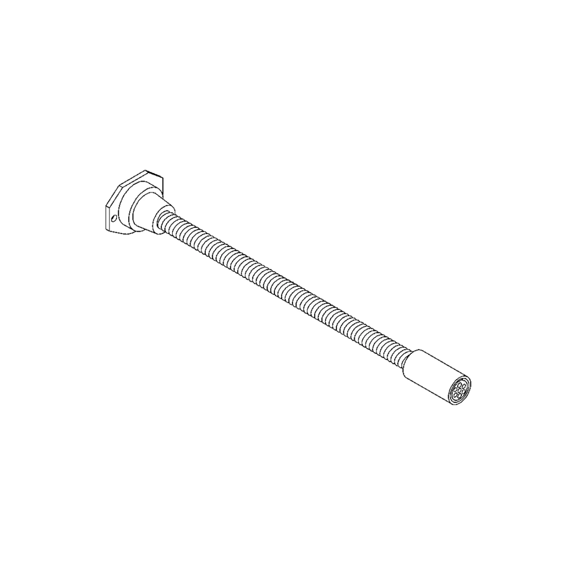John Deere Draw Bar 7-Pin Extension Harness - AA62058