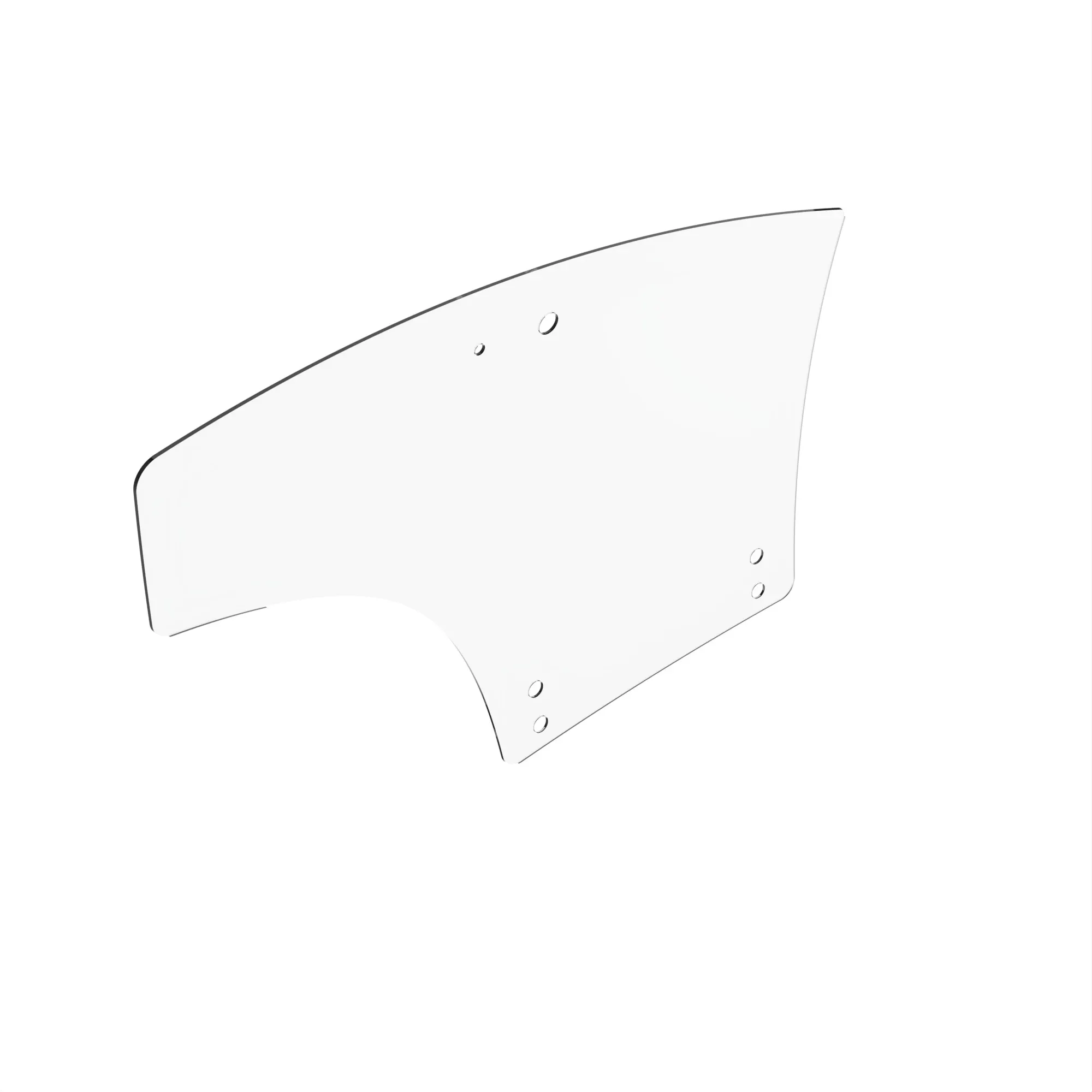 John Deere Door Glass, Right Side - LVU31699