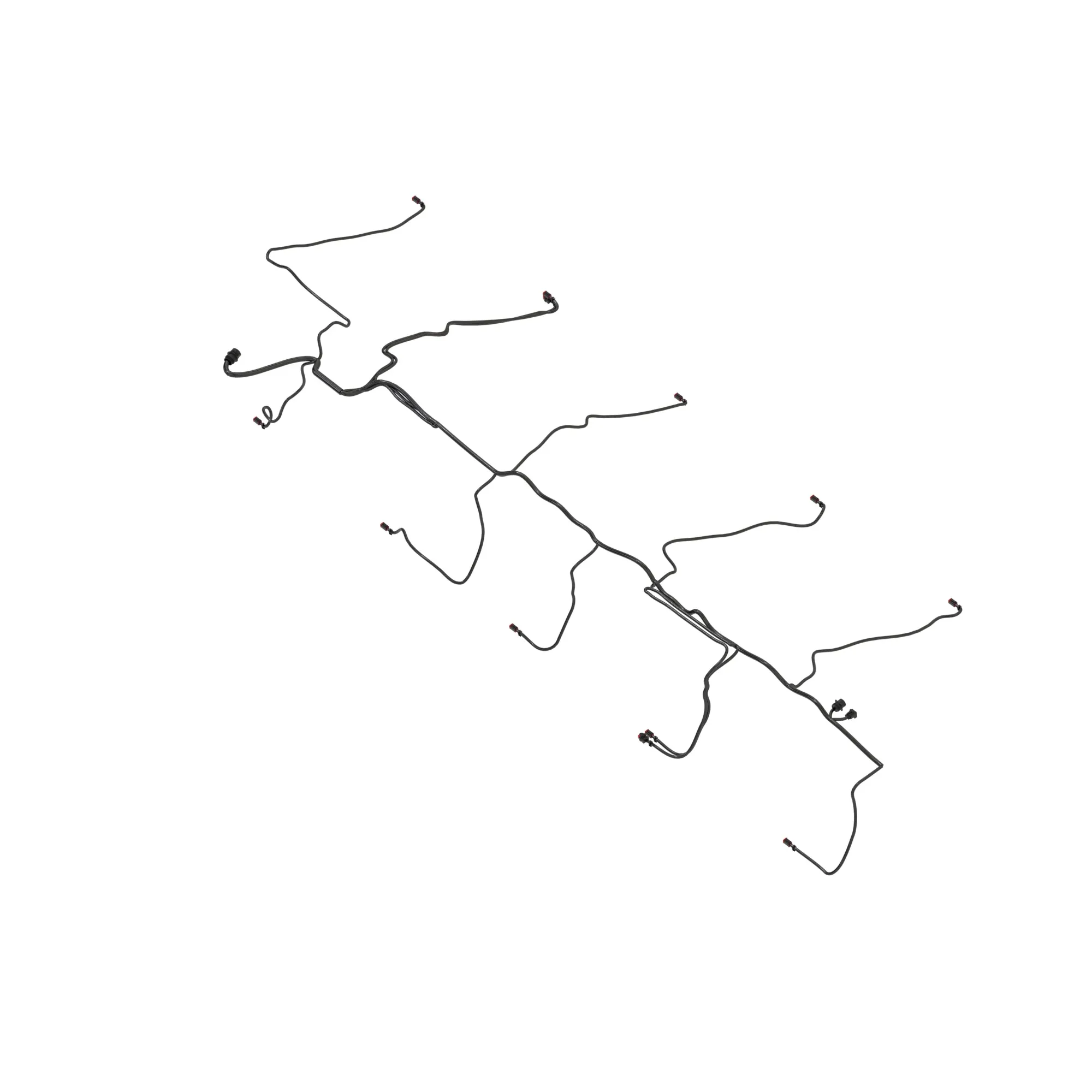 John Deere Left Side Backbone Wiring Harness - AA72736