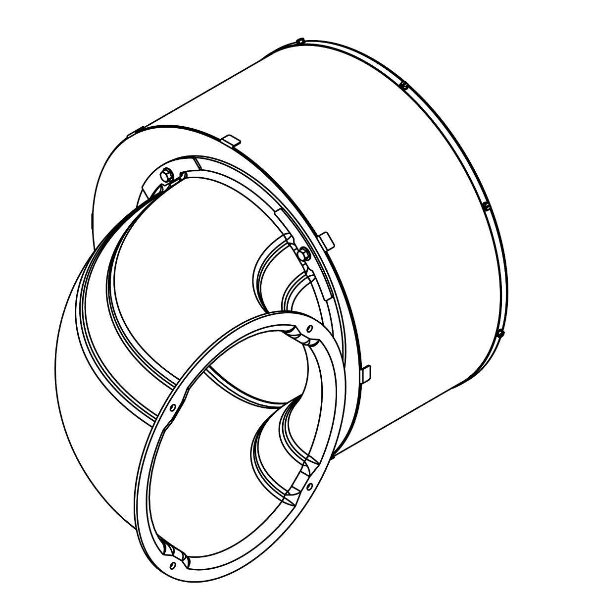 SCREEN, SCREEN, ELBOW KIT