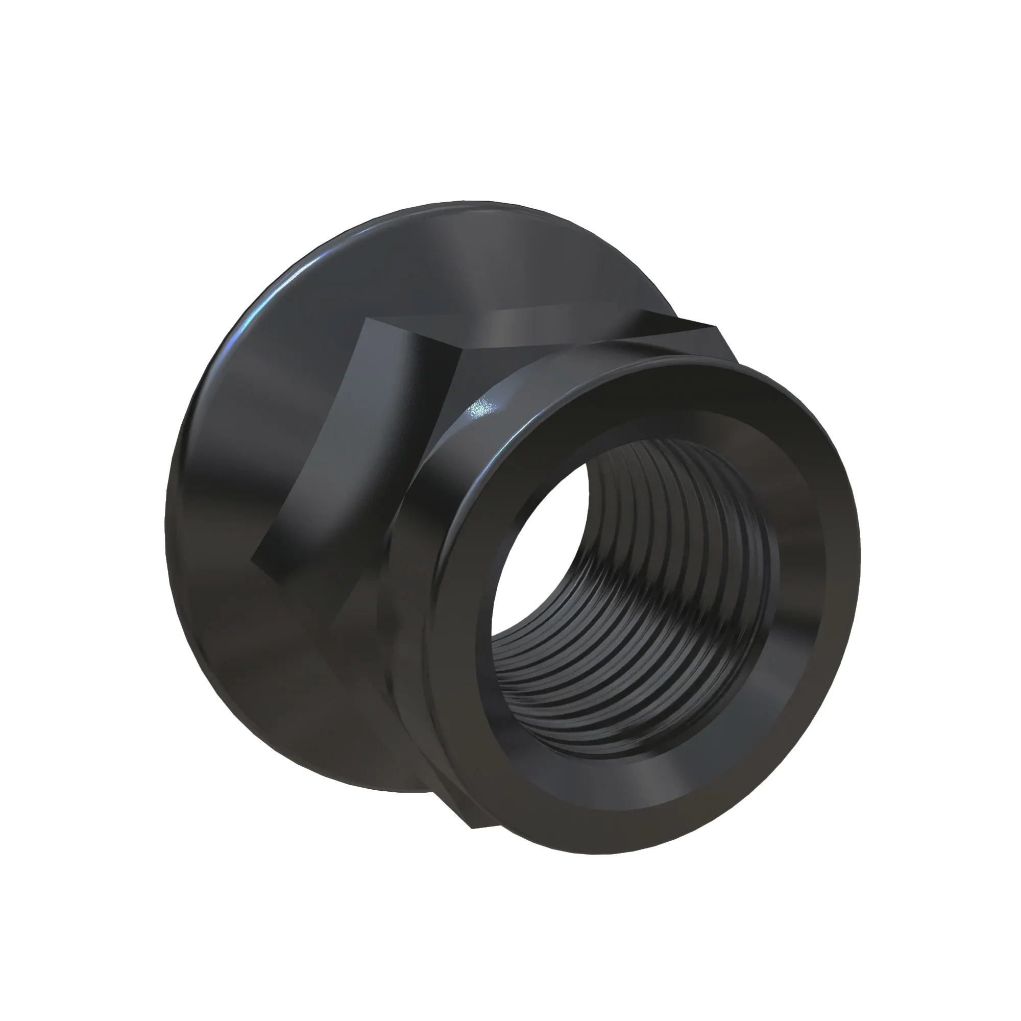 John Deere Hexagonal Flange Prevailing Torque Nut, M6 - 14M7841