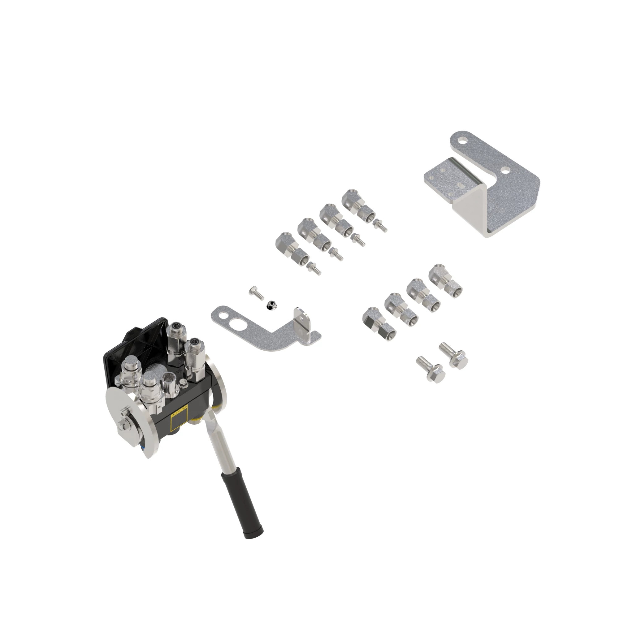 John Deere 2-Function Single-Point Hydraulic Quick-Connect Coupler Attachment - BXX10182