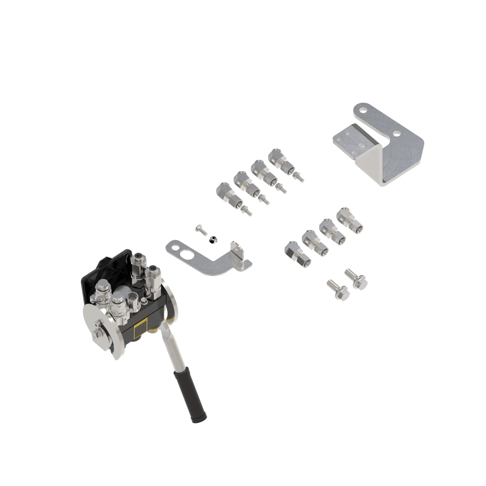 John Deere 2-Function Single-Point Hydraulic Quick-Connect Coupler Attachment - BXX10182