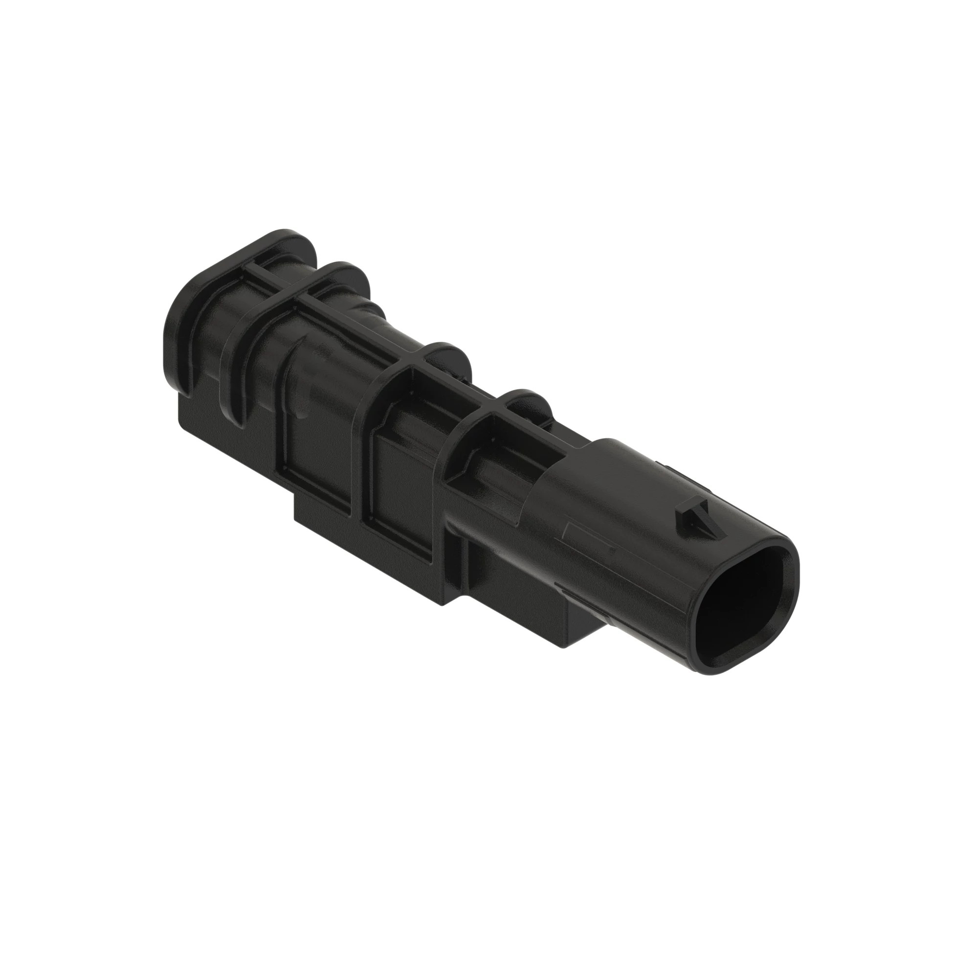 CONN TYCO ENETSEAL+ 2W MS BLK PLSTC