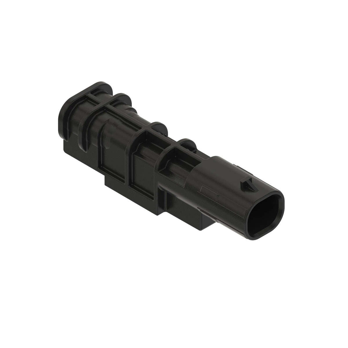 CONN TYCO ENETSEAL+ 2W MS BLK PLSTC