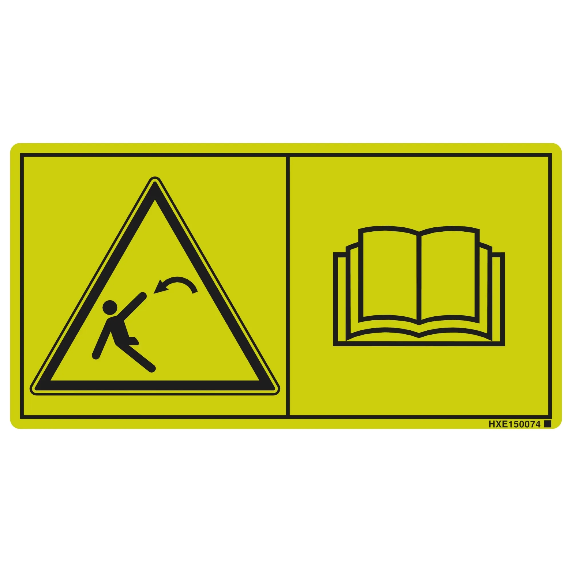 John Deere Safety Sign - HXE150074