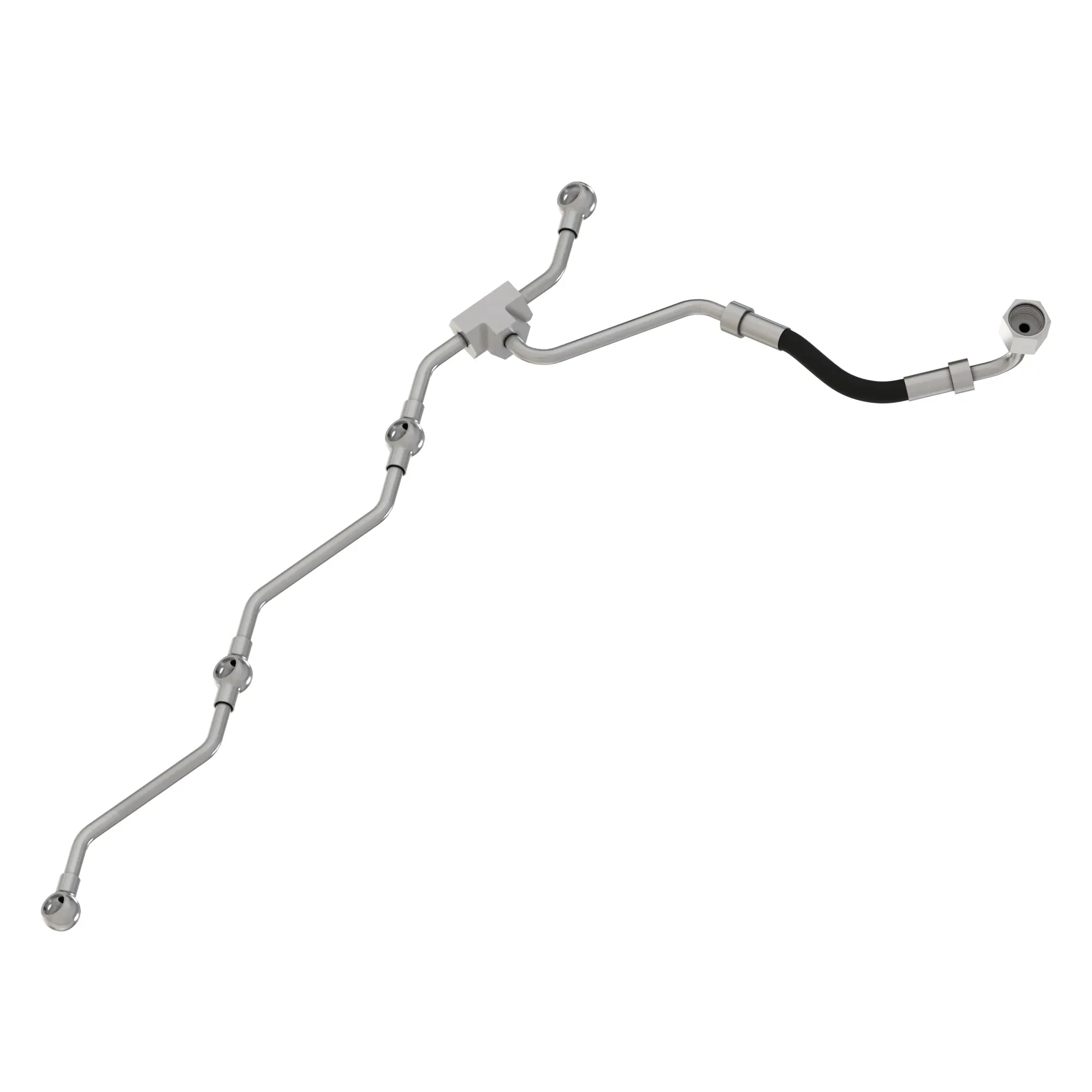 INJECTOR FUEL LEAKOFF LINE