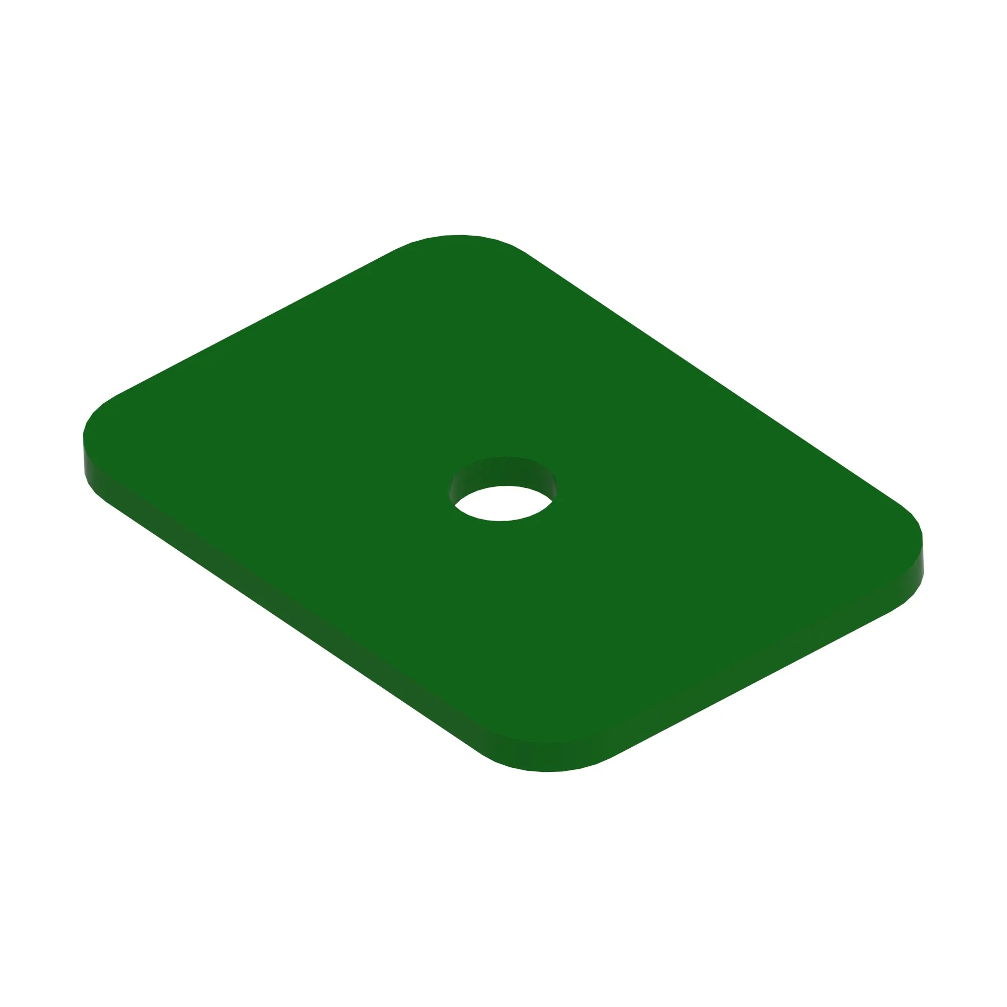 John Deere Fan Side Keyhole Bolt Cover - HXE93282