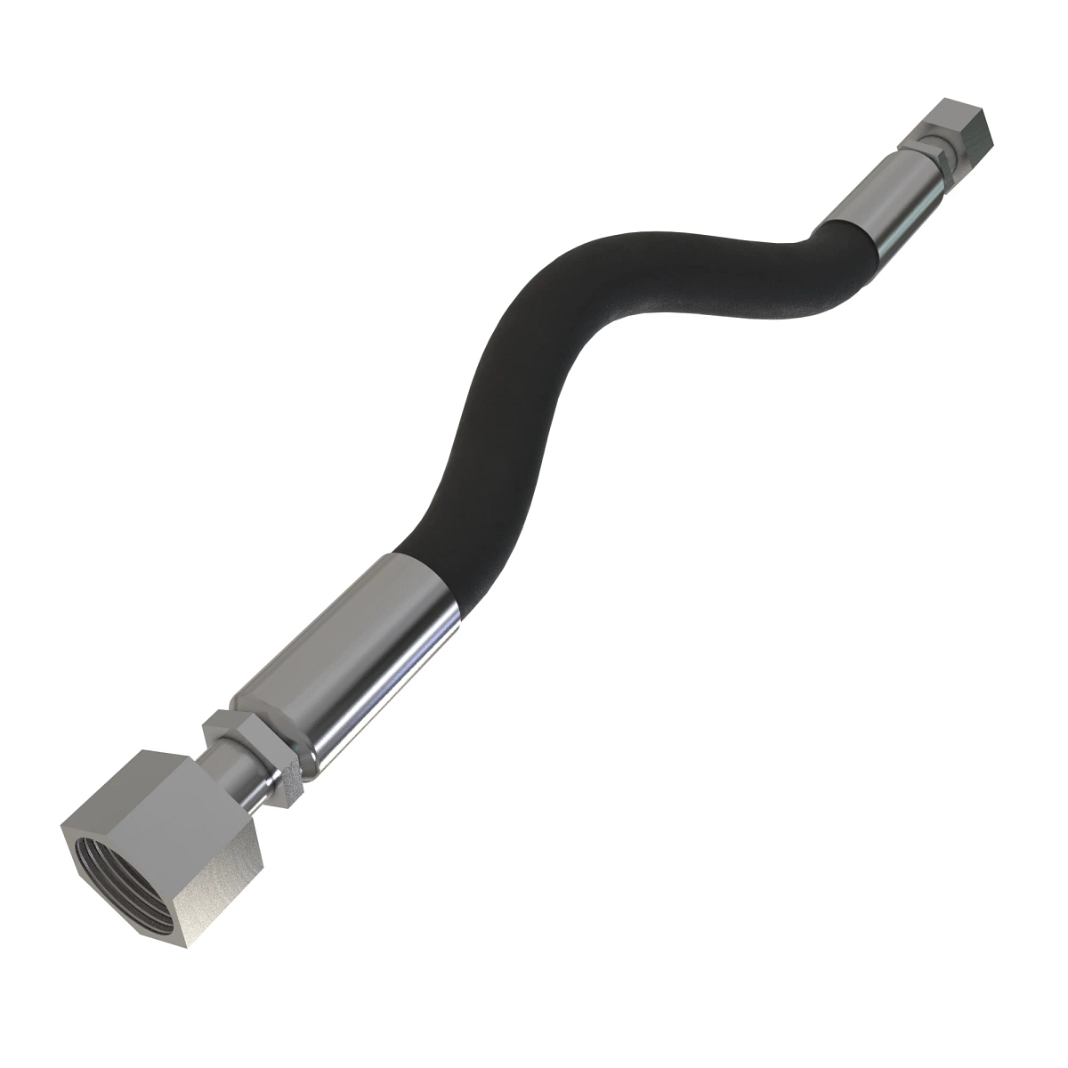 John Deere Fan Drive Fabricated Hydraulic Hose - AT305600