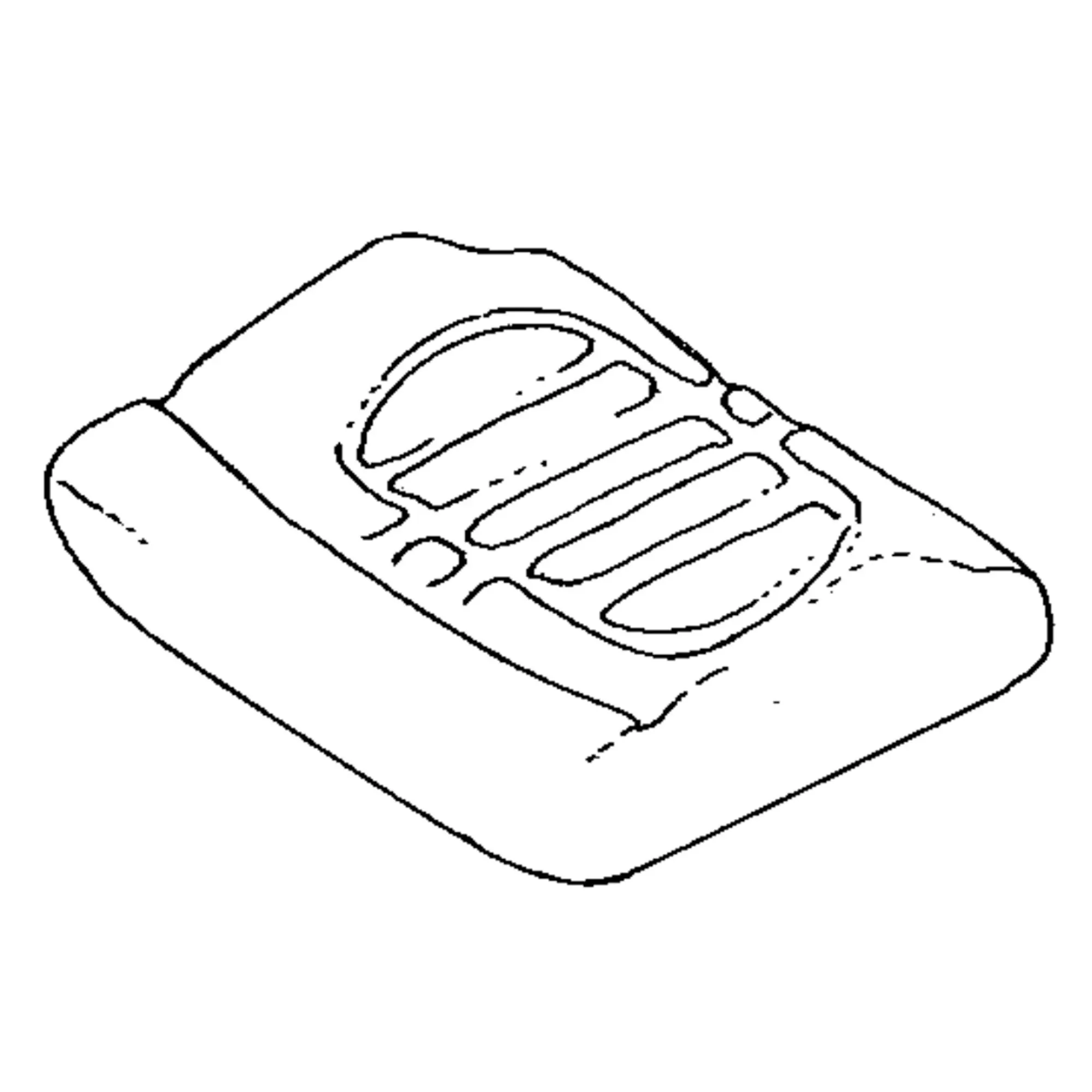 John Deere Seat Cushion - AT117149