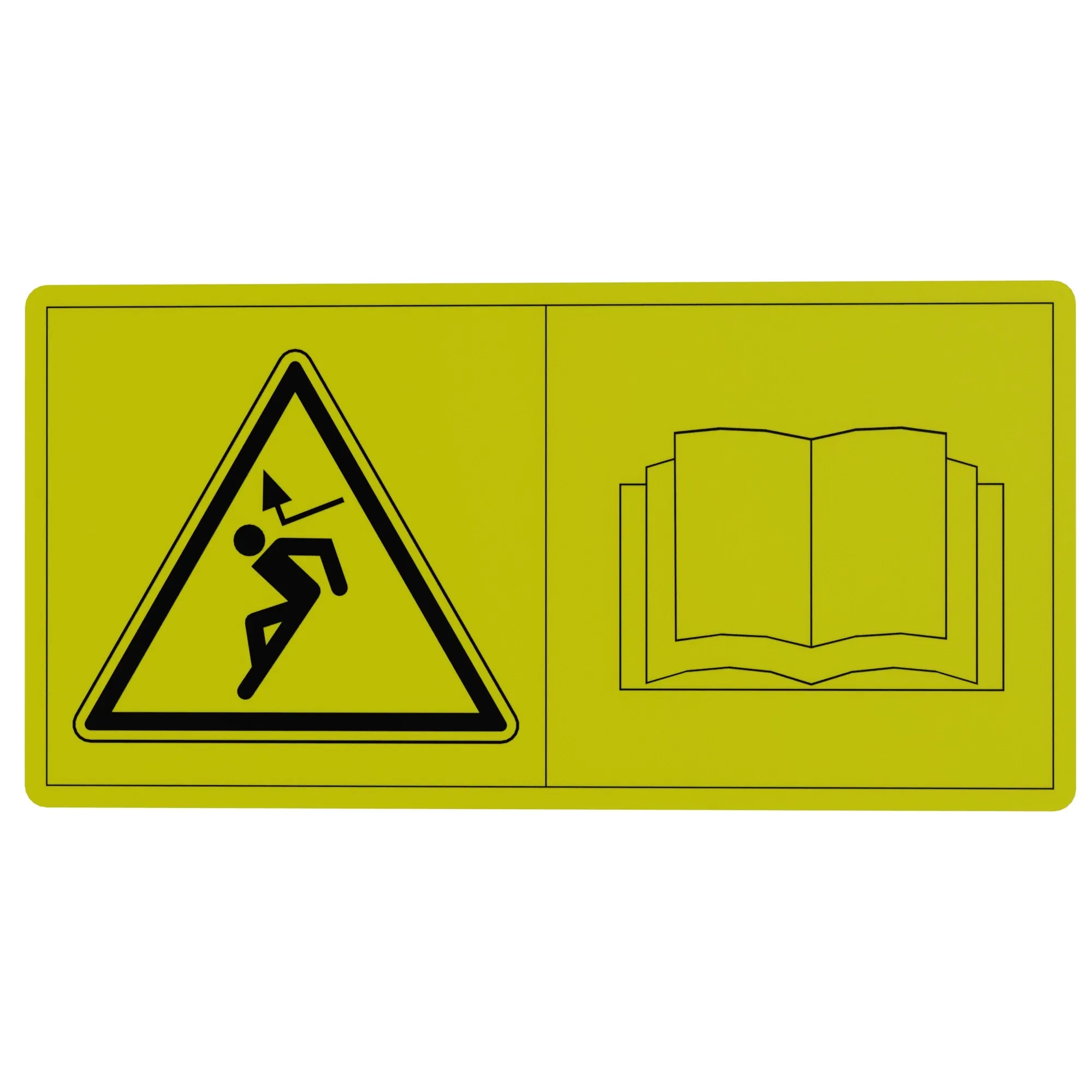 John Deere Spring Compression Warning Decal - N315847