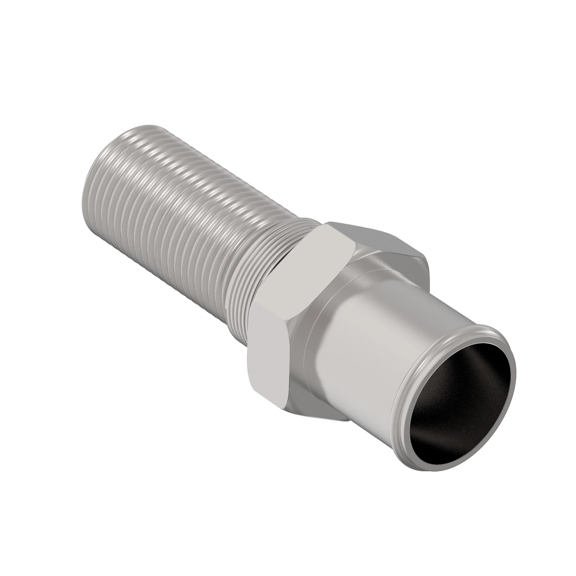 John Deere Male Threaded Screend Beaded Connector Adapter Fitting - AXE17052