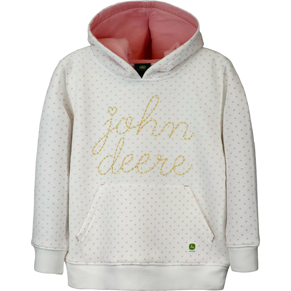 Youth John Deere Script Hoodie