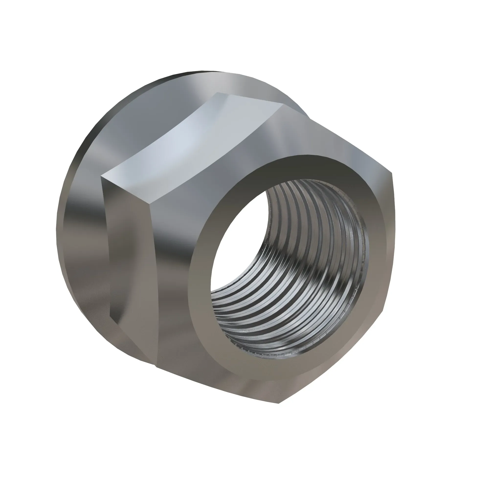 John Deere Hexagonal Lock Nut, 3/4" - W43588