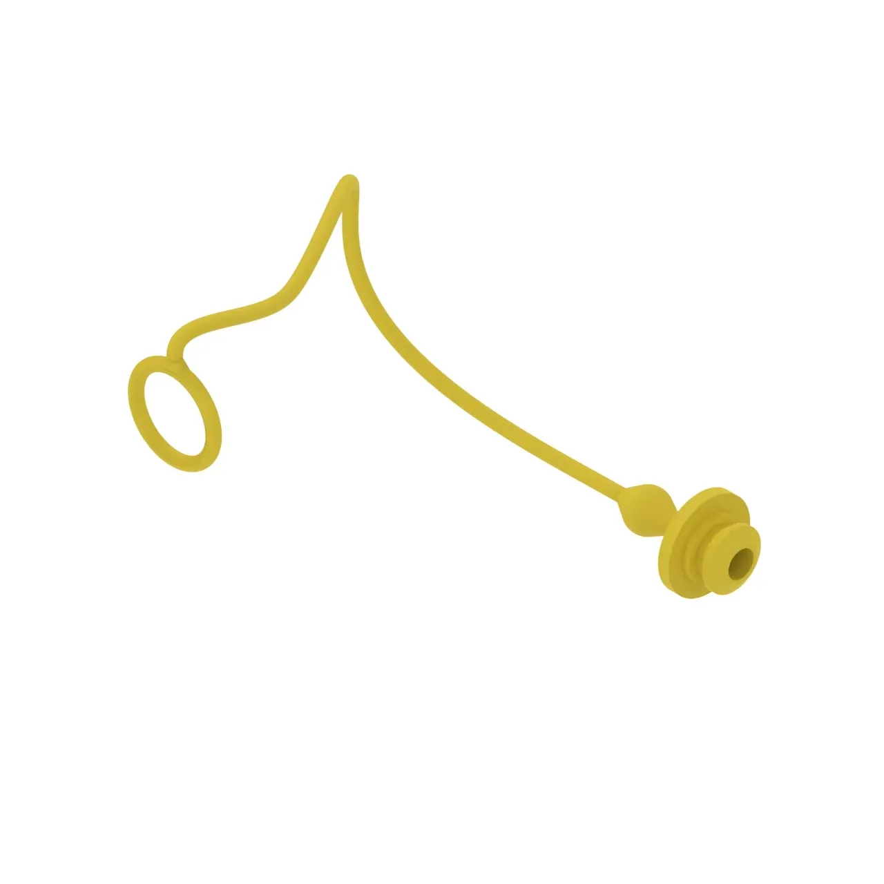 PLUG, PLUG, 1/2  DUST (YELLOW)