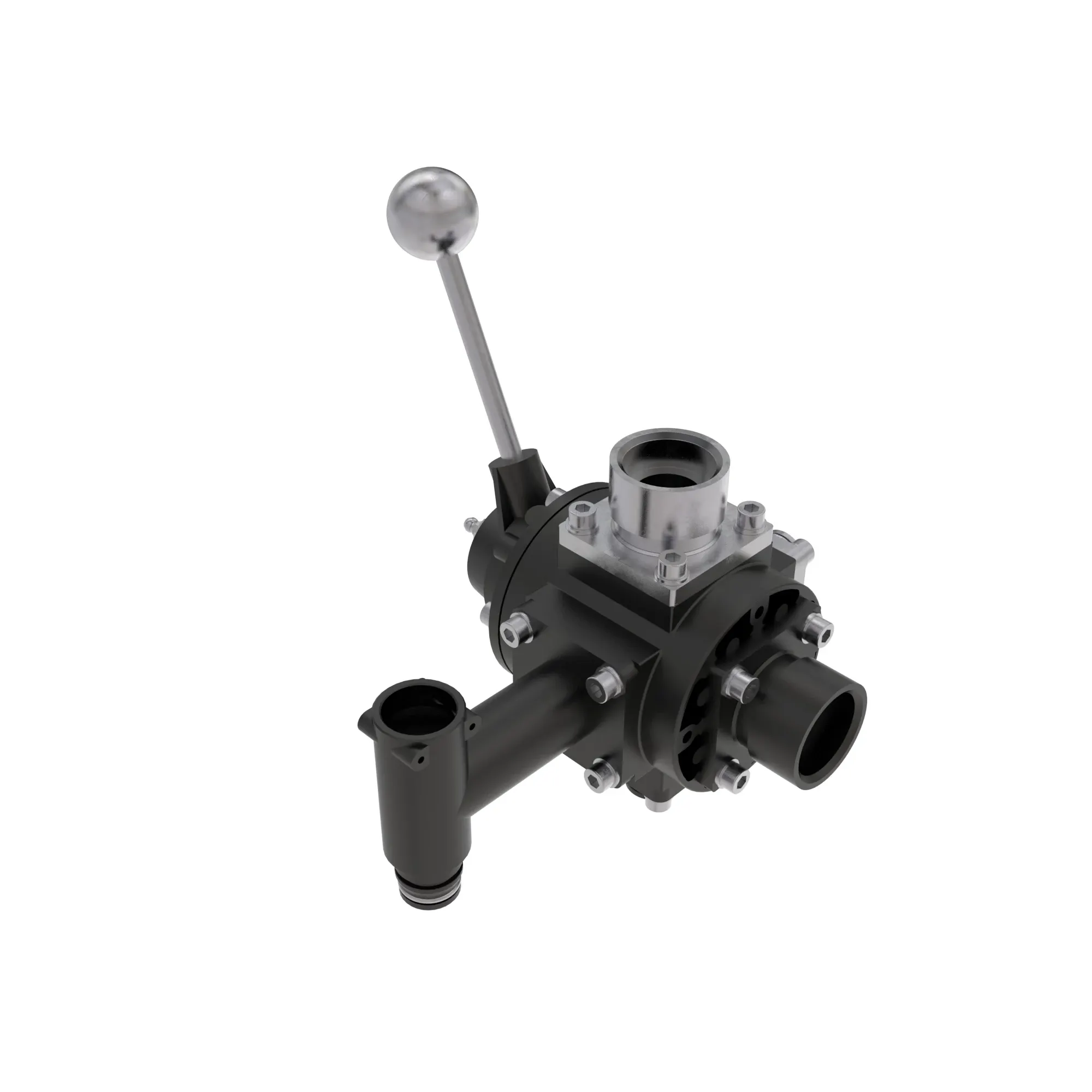 John Deere 5-Way Hand Operated Pressure Valve - WZW0011465