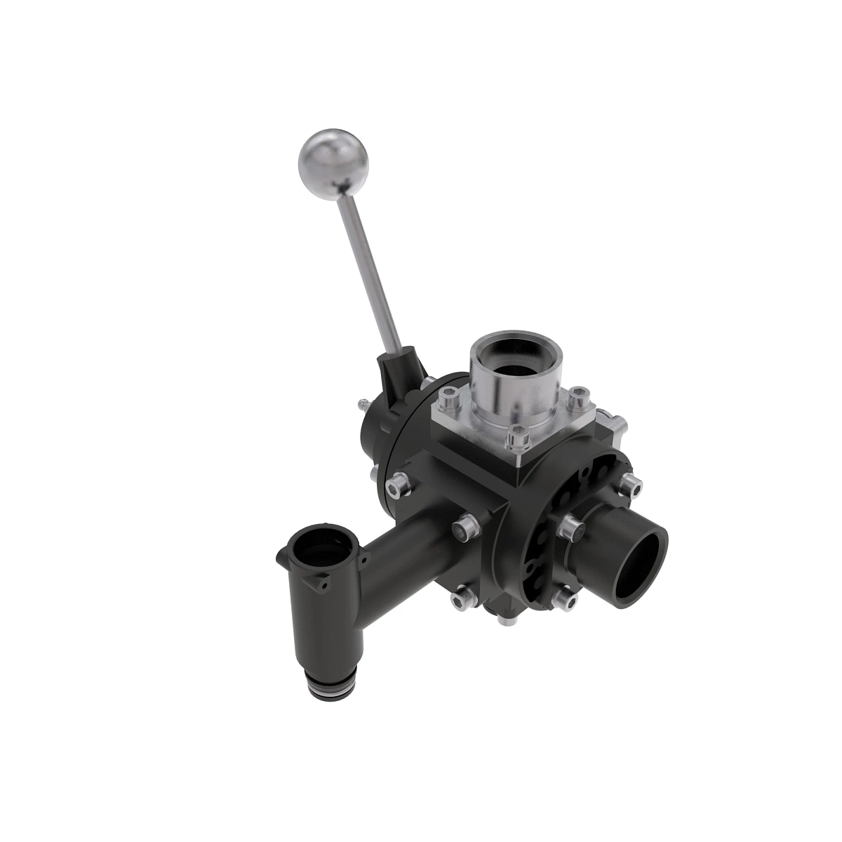 Hand Operated Valve, 5-Way Pressure
