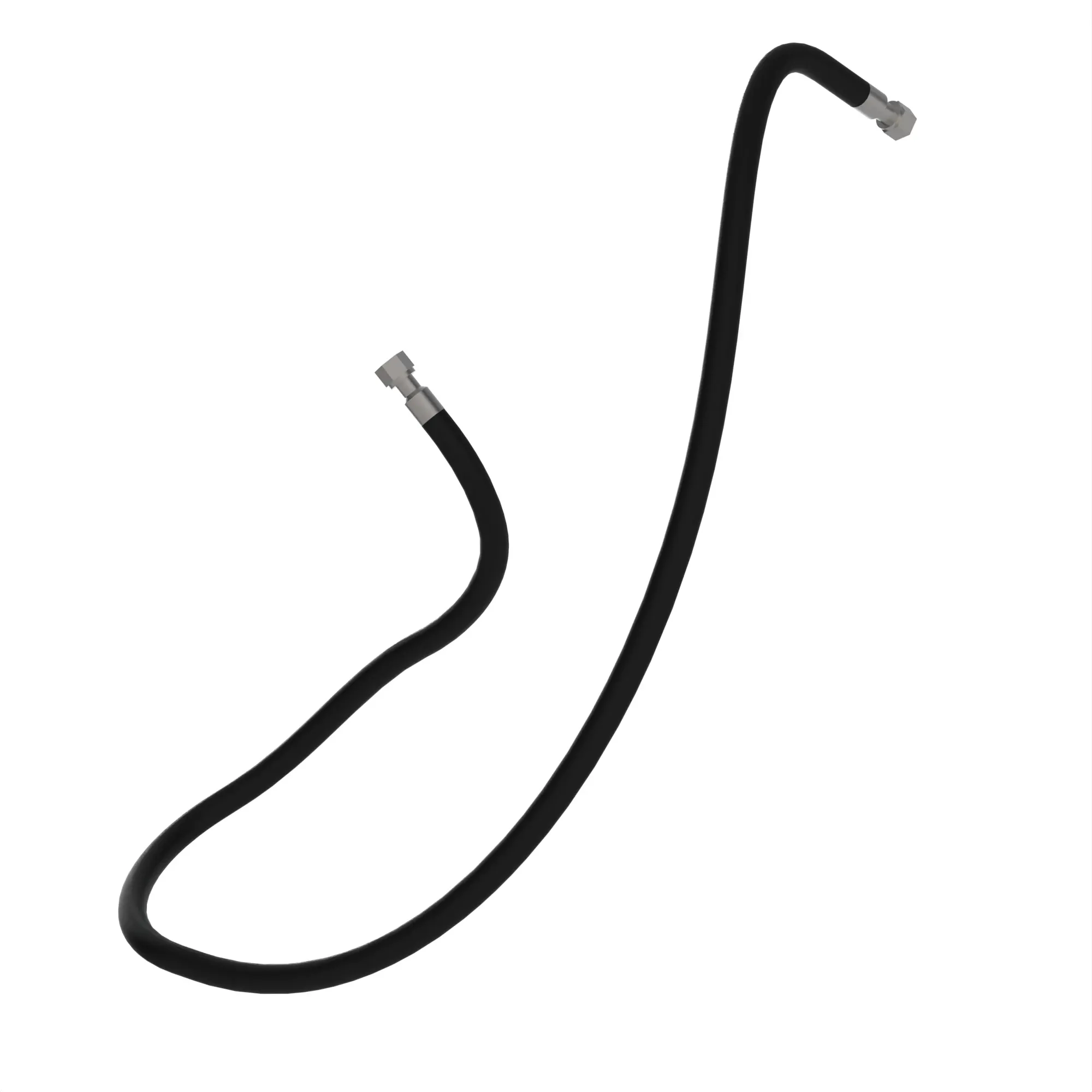 John Deere Reinforced with Metal Rubber Hydraulic Hose - F074361