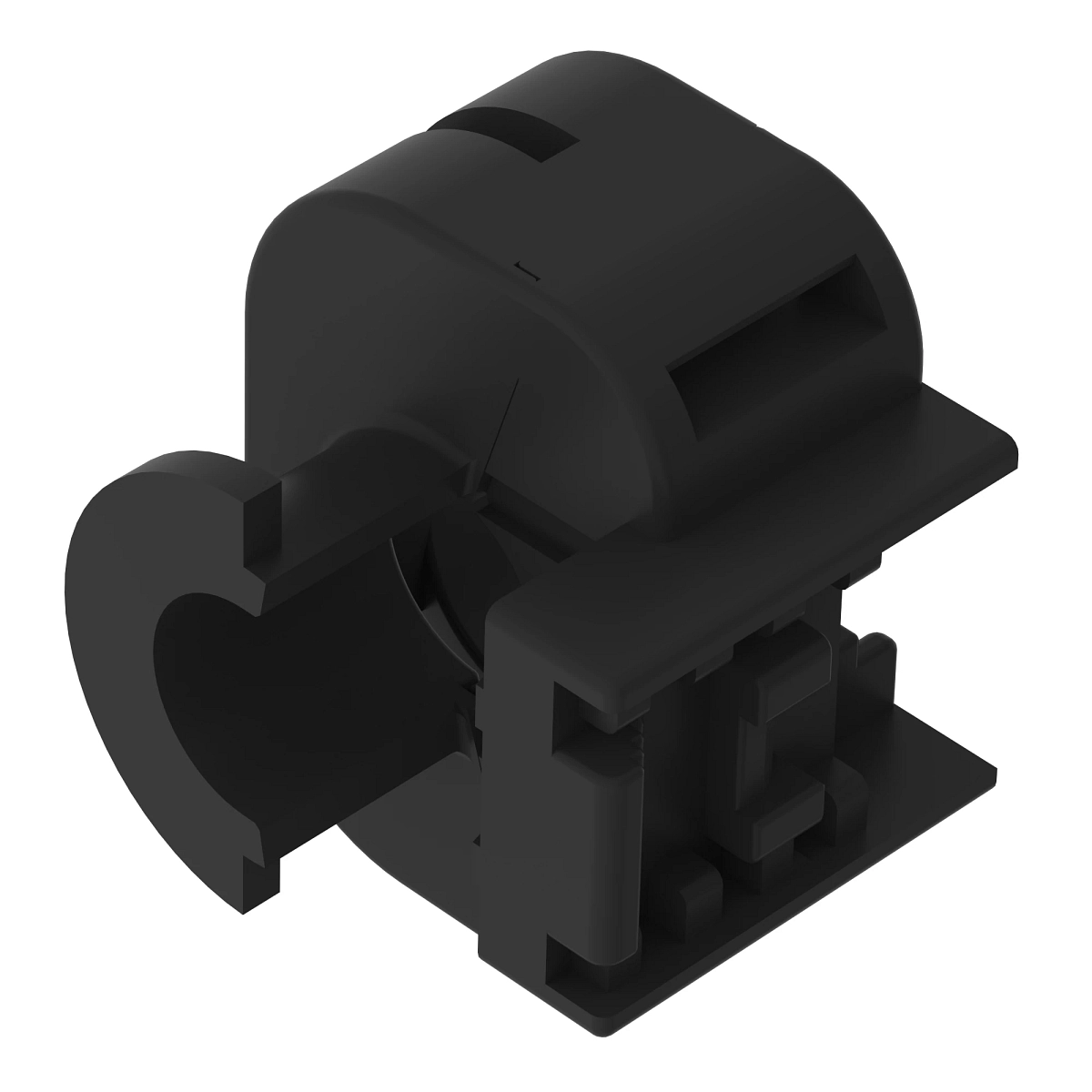 Accy Tyco Dt Bckshell Blk Plstc