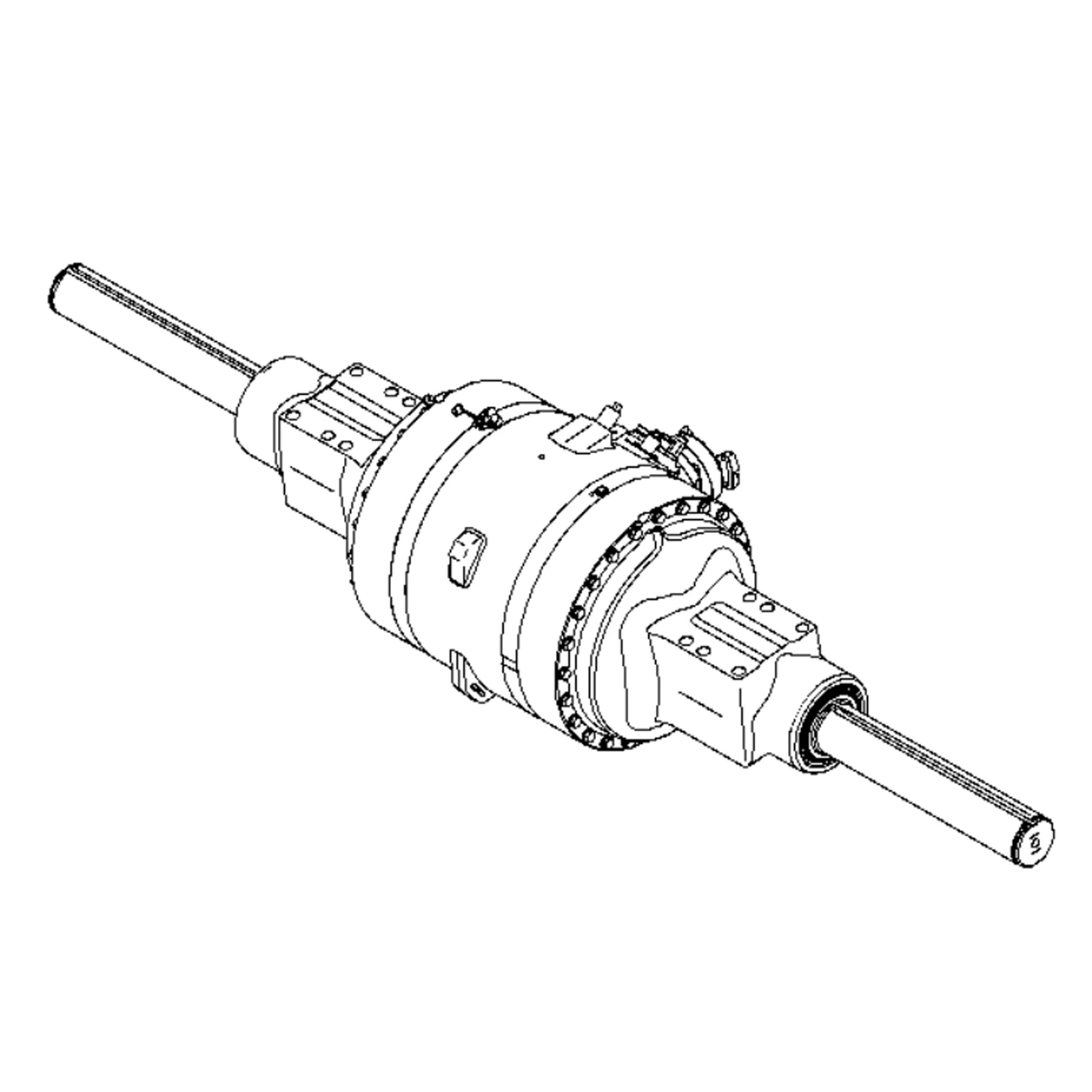 John Deere Reman REMAN Double Reduction Front Axle Assembly - PG200233