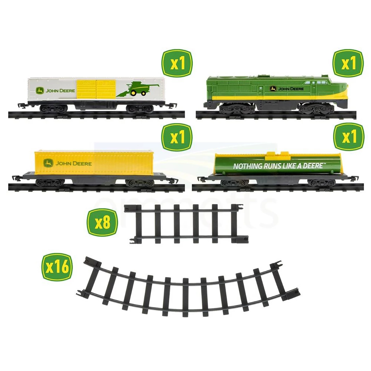 Lionel Trains® John Deere Miniature Ready-to-Play Set