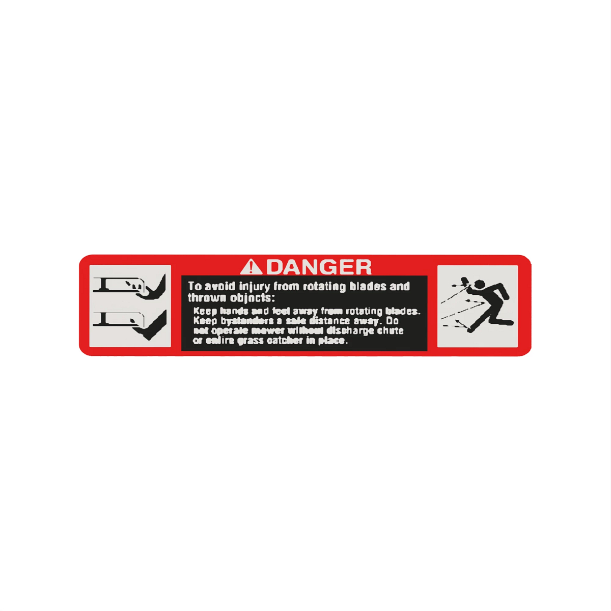 SAFETY SIGN, DANGER ENGLISH