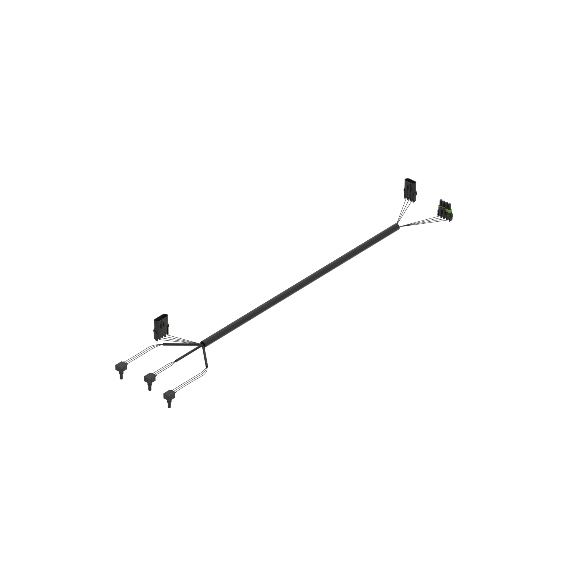 THREE ROTARY POTENTIOMETERS