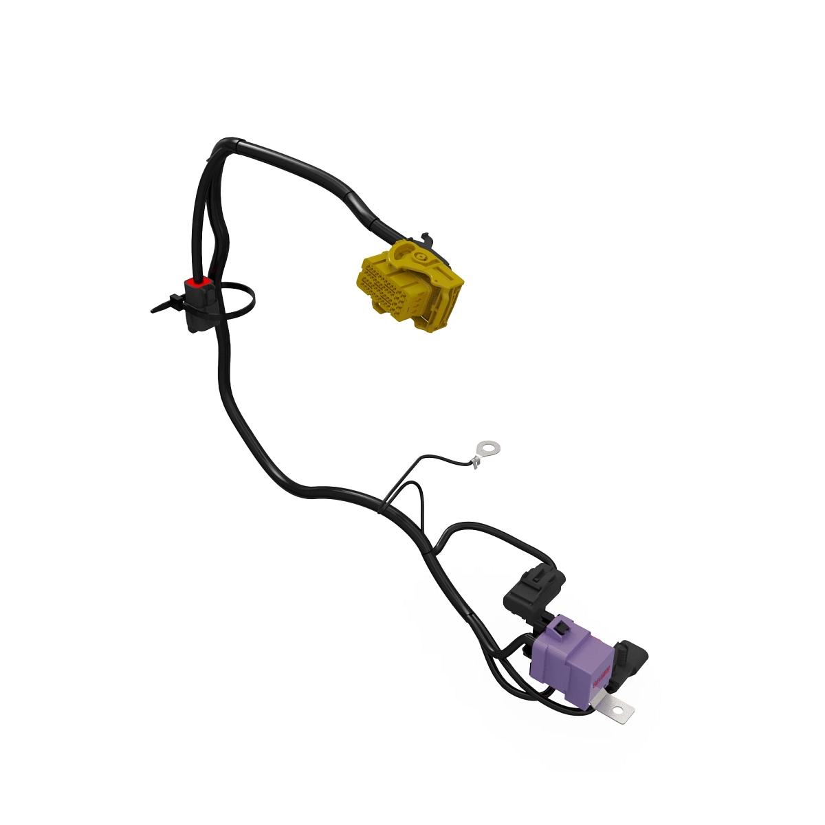 John Deere JDLink™ Modular Telematics Gateway (MTG) Wiring Harness - AT525850