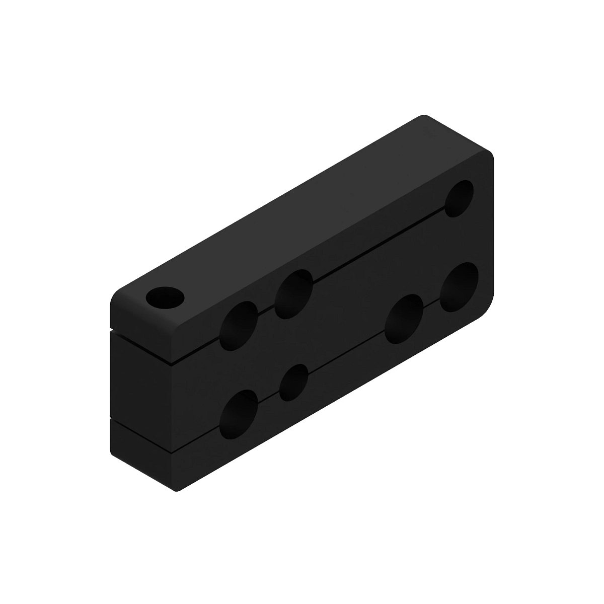 Block Clamp, Rear Line Bundle